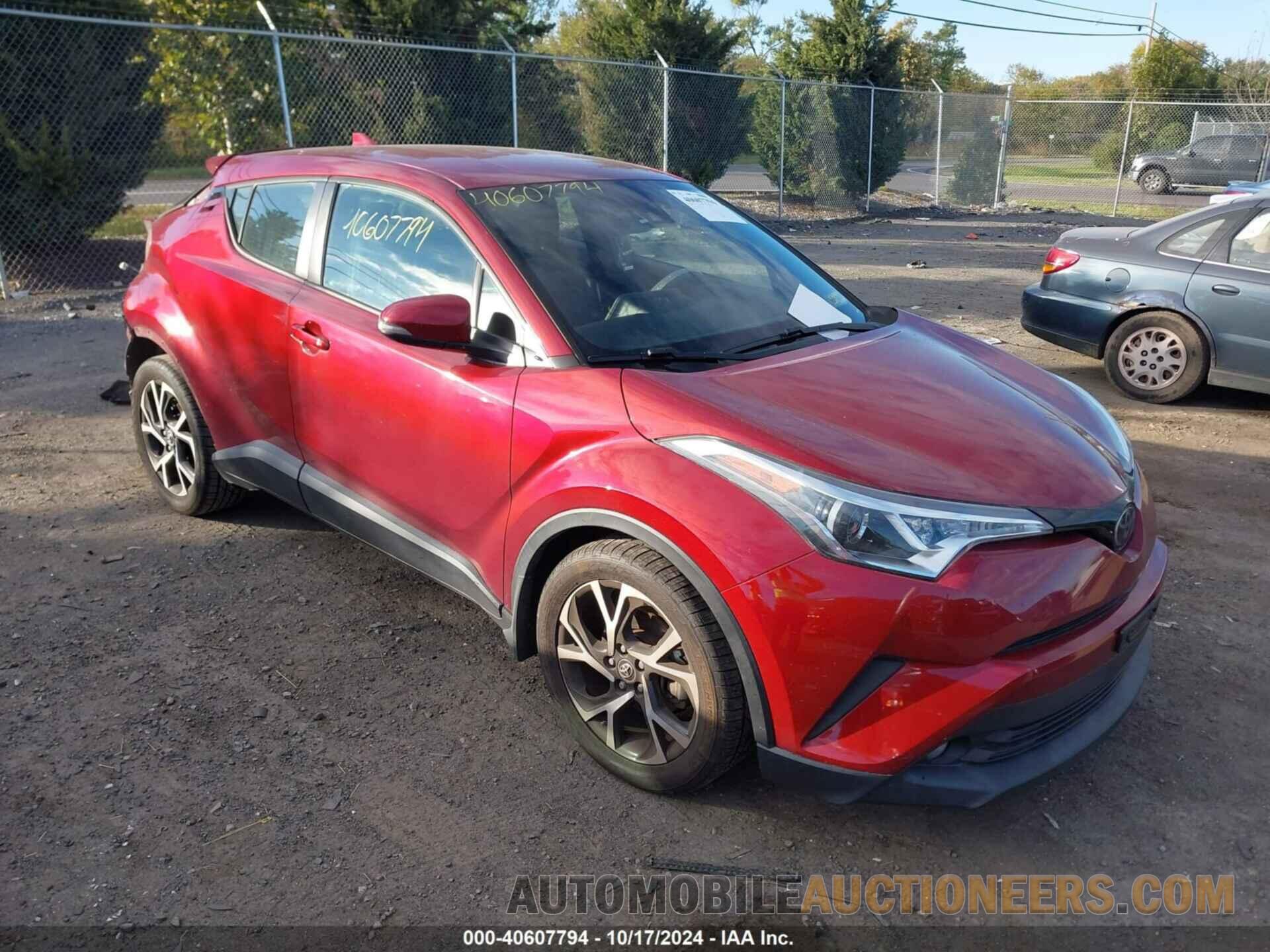 NMTKHMBX8JR058969 TOYOTA C-HR 2018