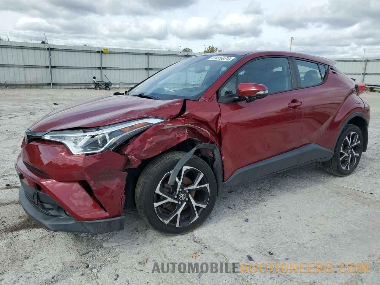 NMTKHMBX9JR011336 TOYOTA C-HR 2018