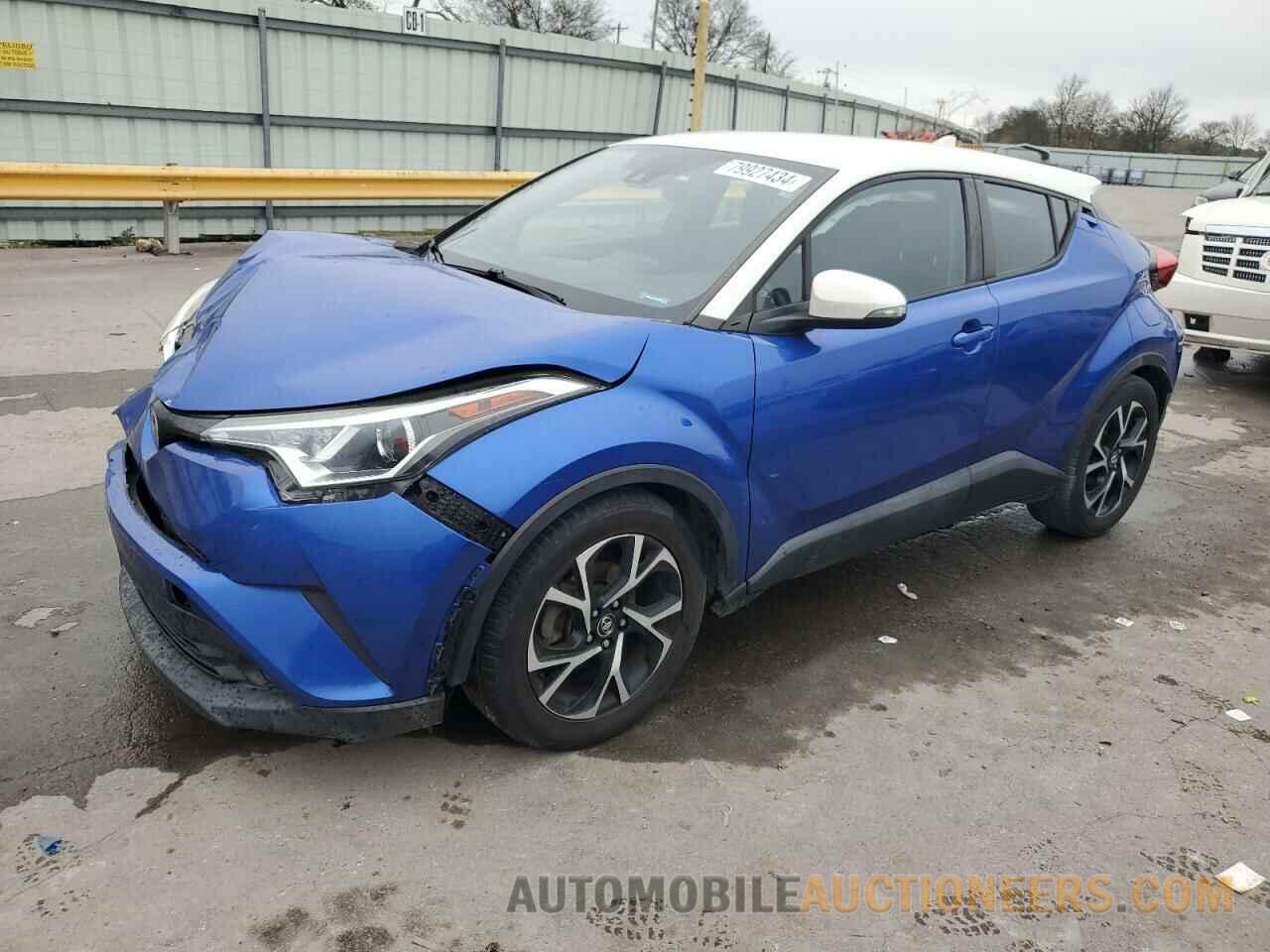 NMTKHMBX9JR019369 TOYOTA C-HR 2018