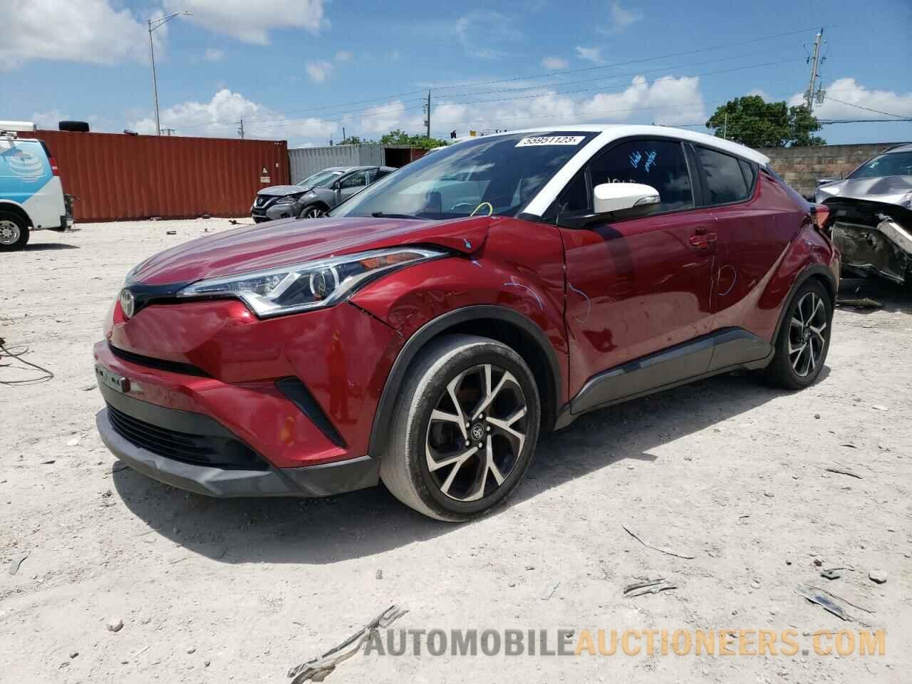 NMTKHMBX9JR033837 TOYOTA C-HR 2018