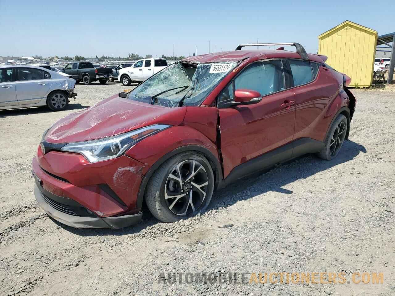 NMTKHMBX9JR042912 TOYOTA C-HR 2018