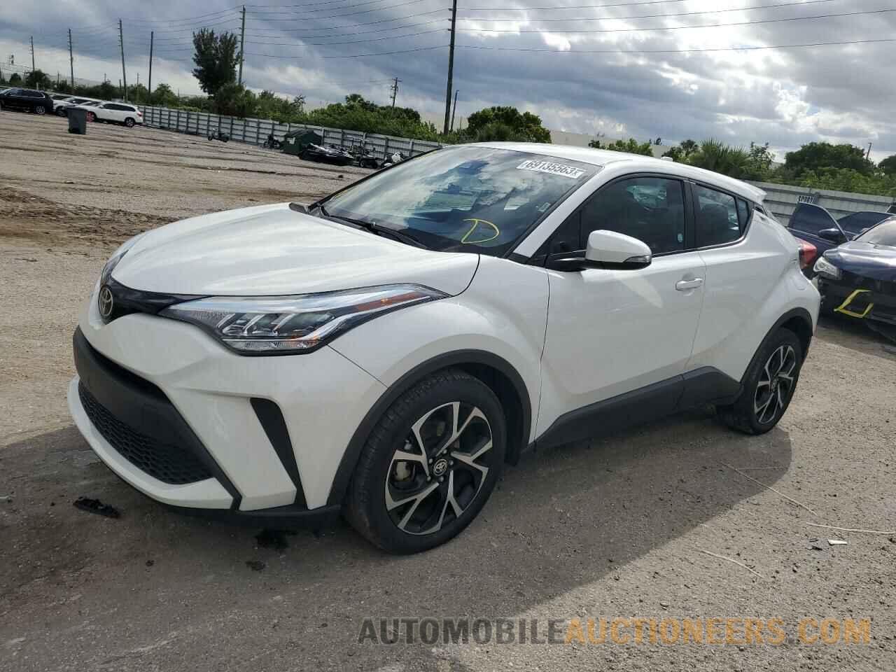 NMTKHMBX9MR124644 TOYOTA C-HR 2021