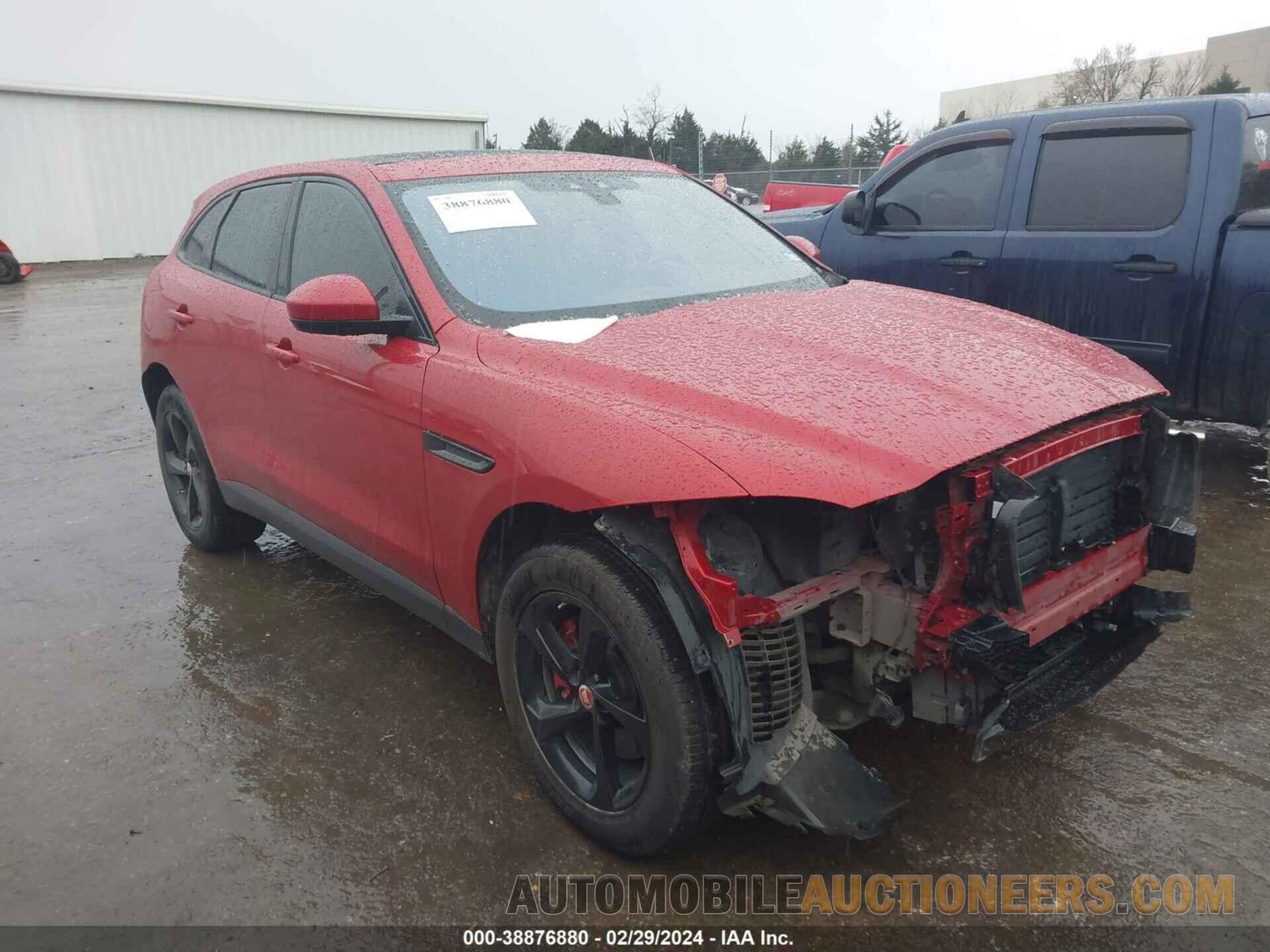 SADCJ2BVXHA494845 JAGUAR F-PACE 2017