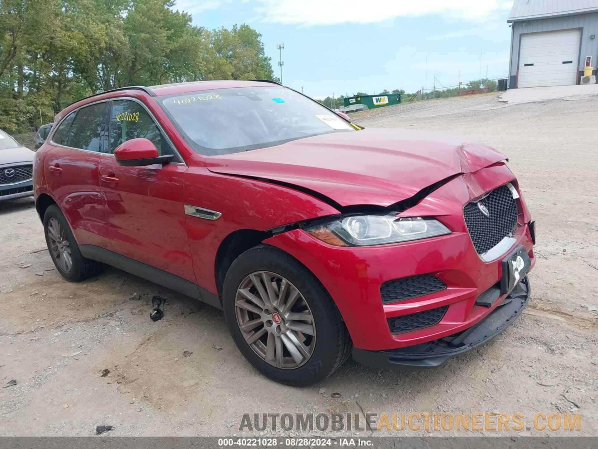 SADCK2BV2HA891608 JAGUAR F-PACE 2017