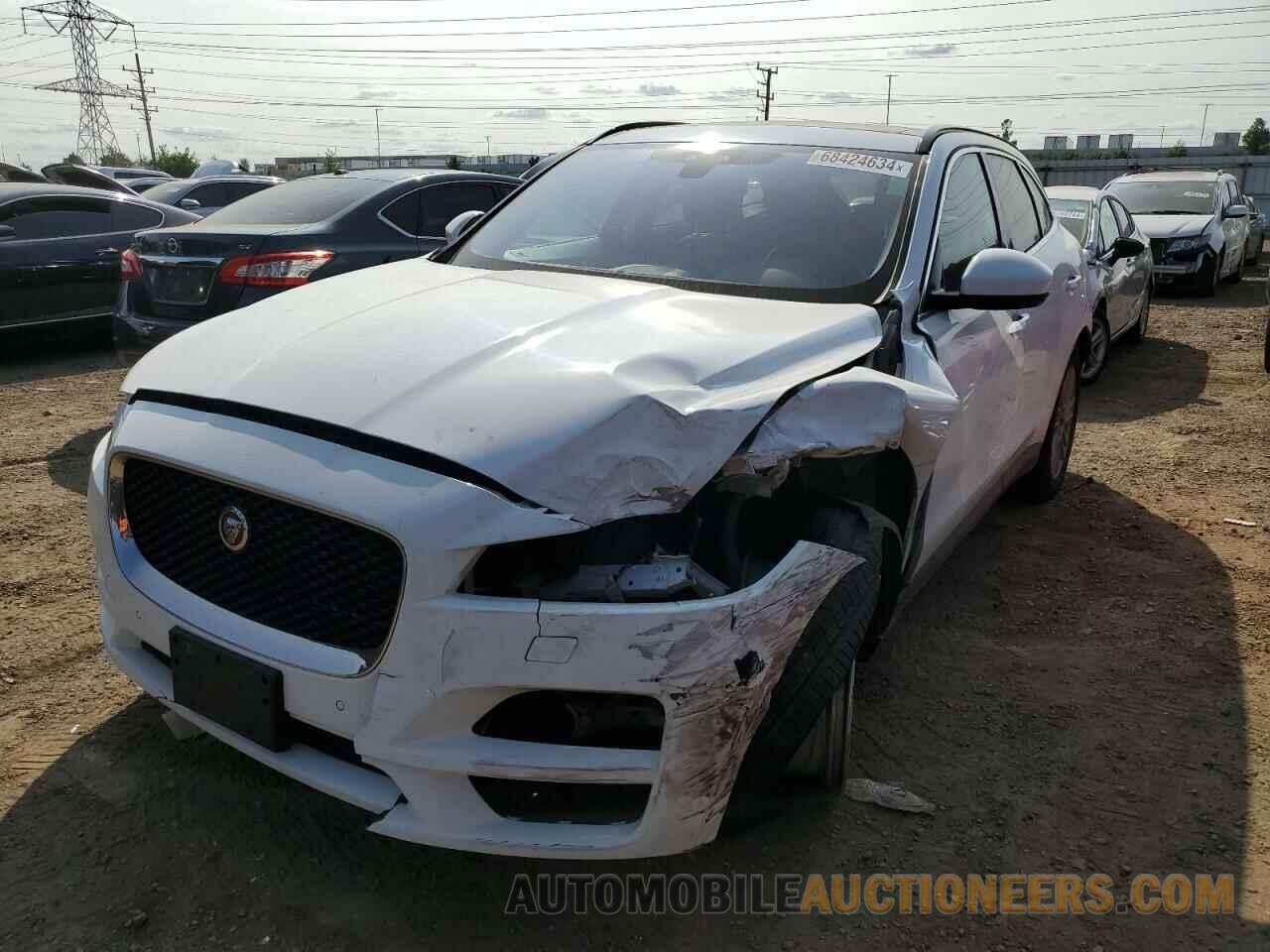 SADCK2BV2HA895612 JAGUAR F-PACE 2017