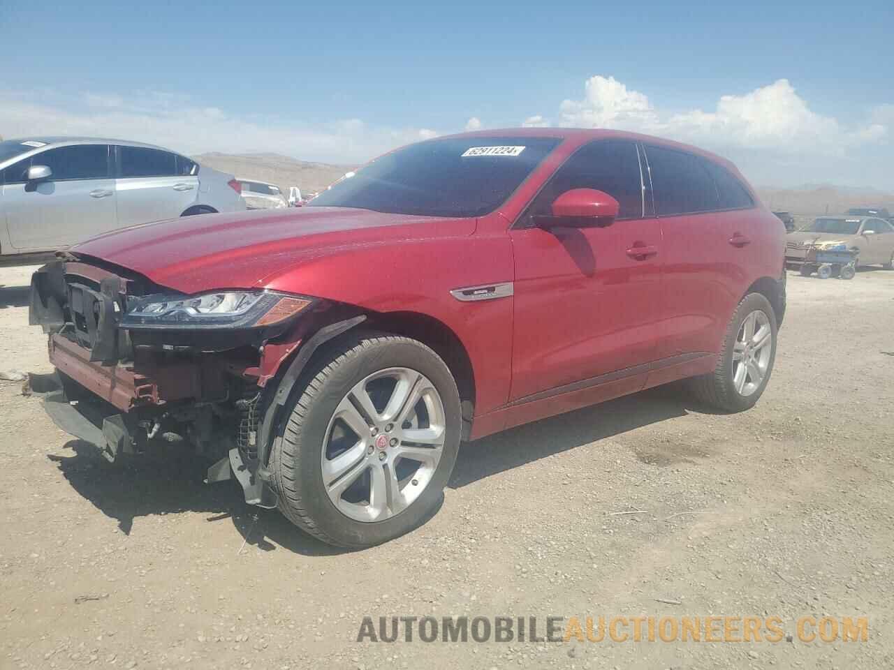 SADCL2BV1HA080850 JAGUAR F-PACE 2017