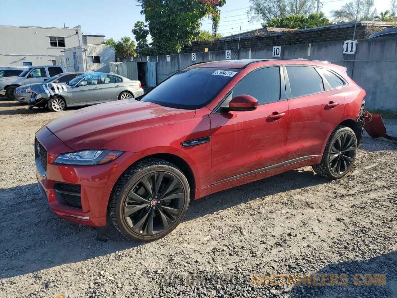 SADCL2BV9HA880229 JAGUAR F-PACE 2017