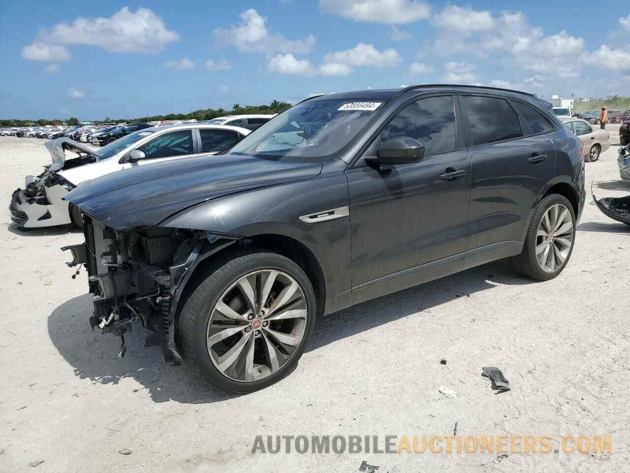 SADCL2BV9HA880683 JAGUAR F-PACE 2017