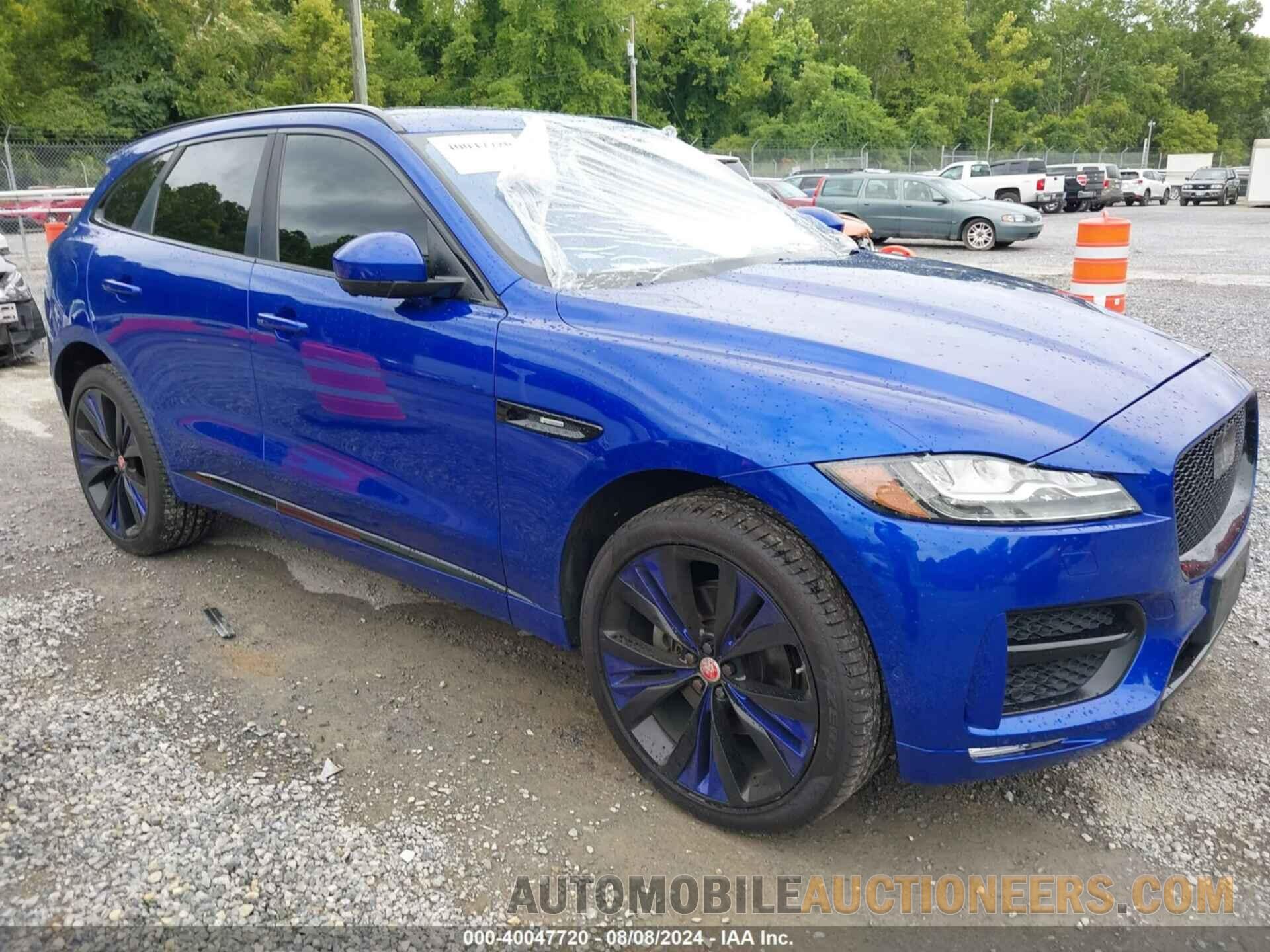 SADCL2EV4JA245842 JAGUAR F-PACE 2018