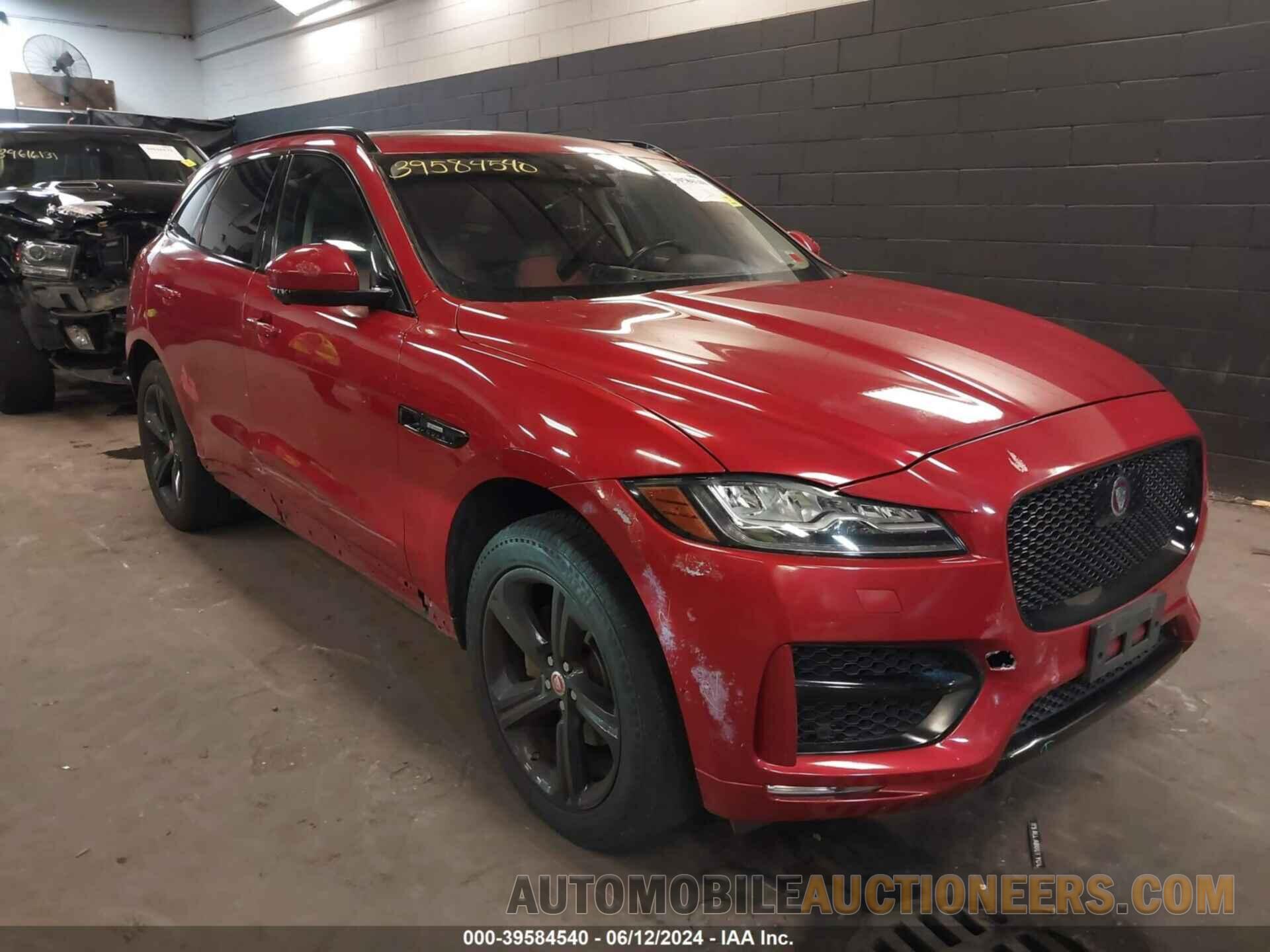 SADCL2FX9JA271031 JAGUAR F-PACE 2018