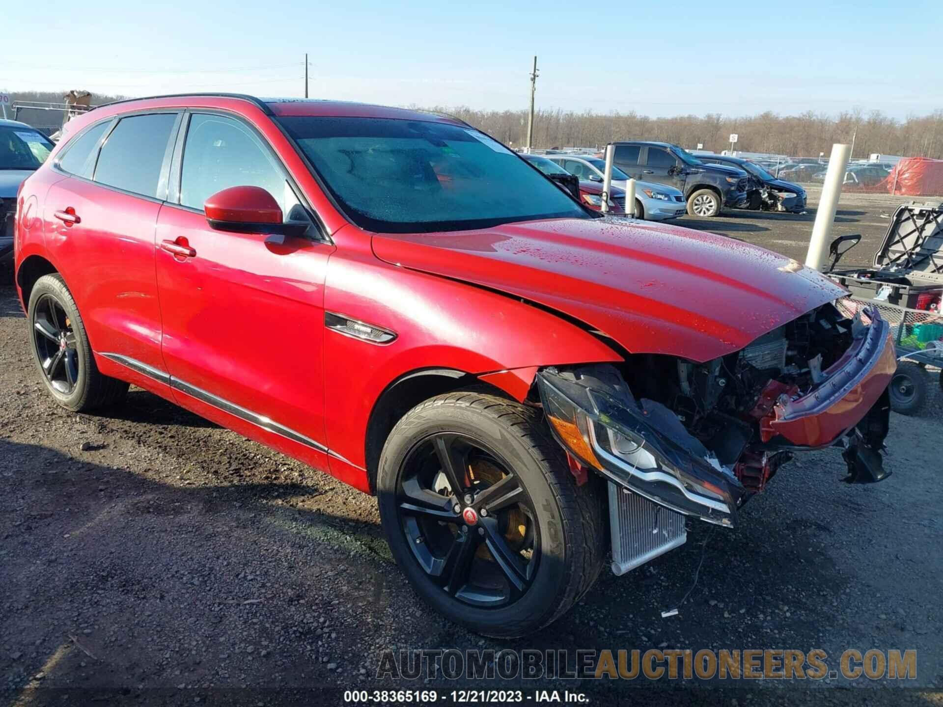 SADCL2FX9KA397536 JAGUAR F-PACE 2019