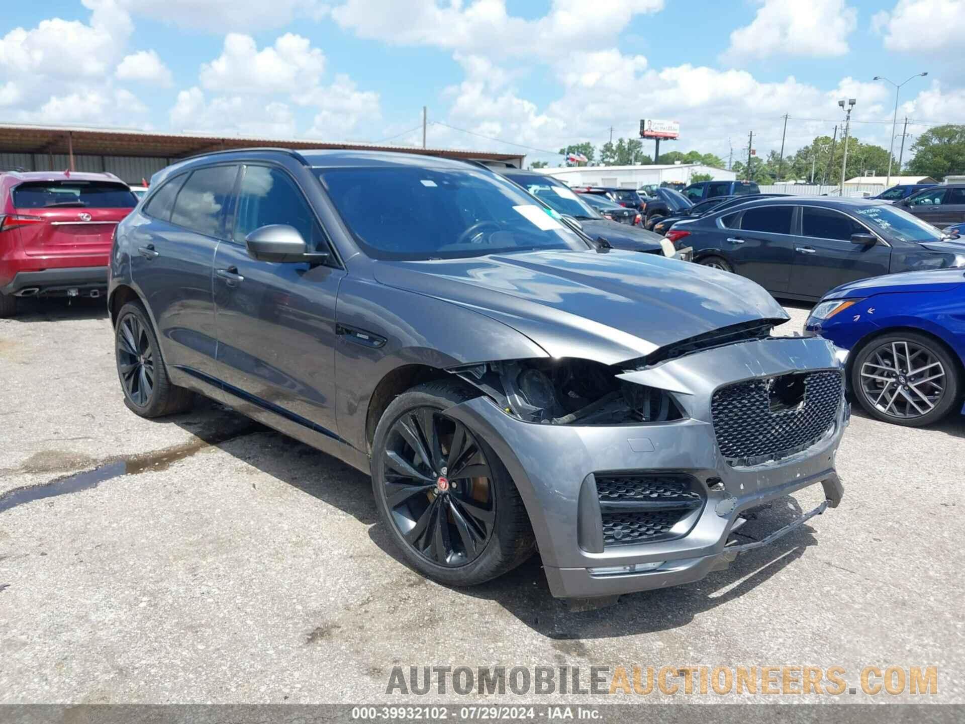 SADCL2GX8KA397543 JAGUAR F-PACE 2019