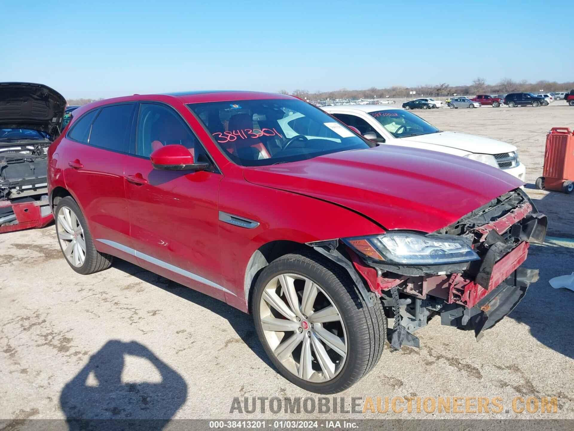 SADCM2BV3HA880093 JAGUAR F-PACE 2017