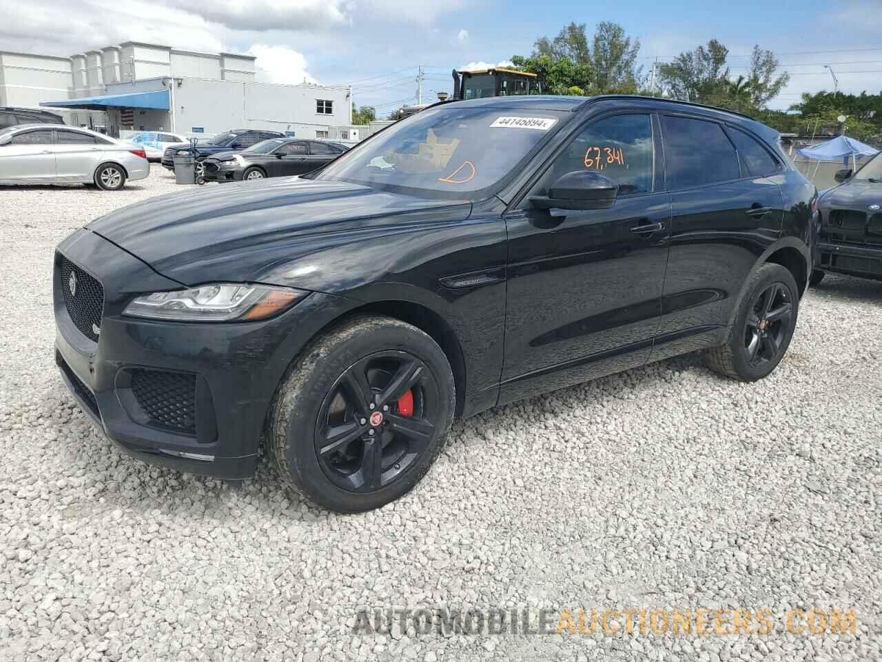 SADCM2FV1KA606926 JAGUAR F-PACE 2019