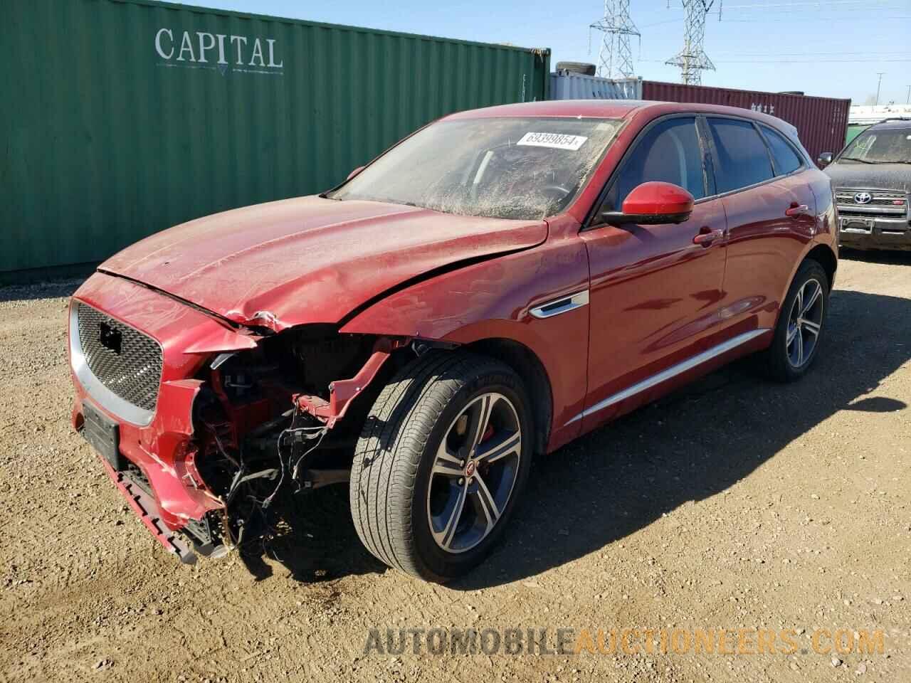 SADCM2FV2JA243387 JAGUAR F-PACE 2018