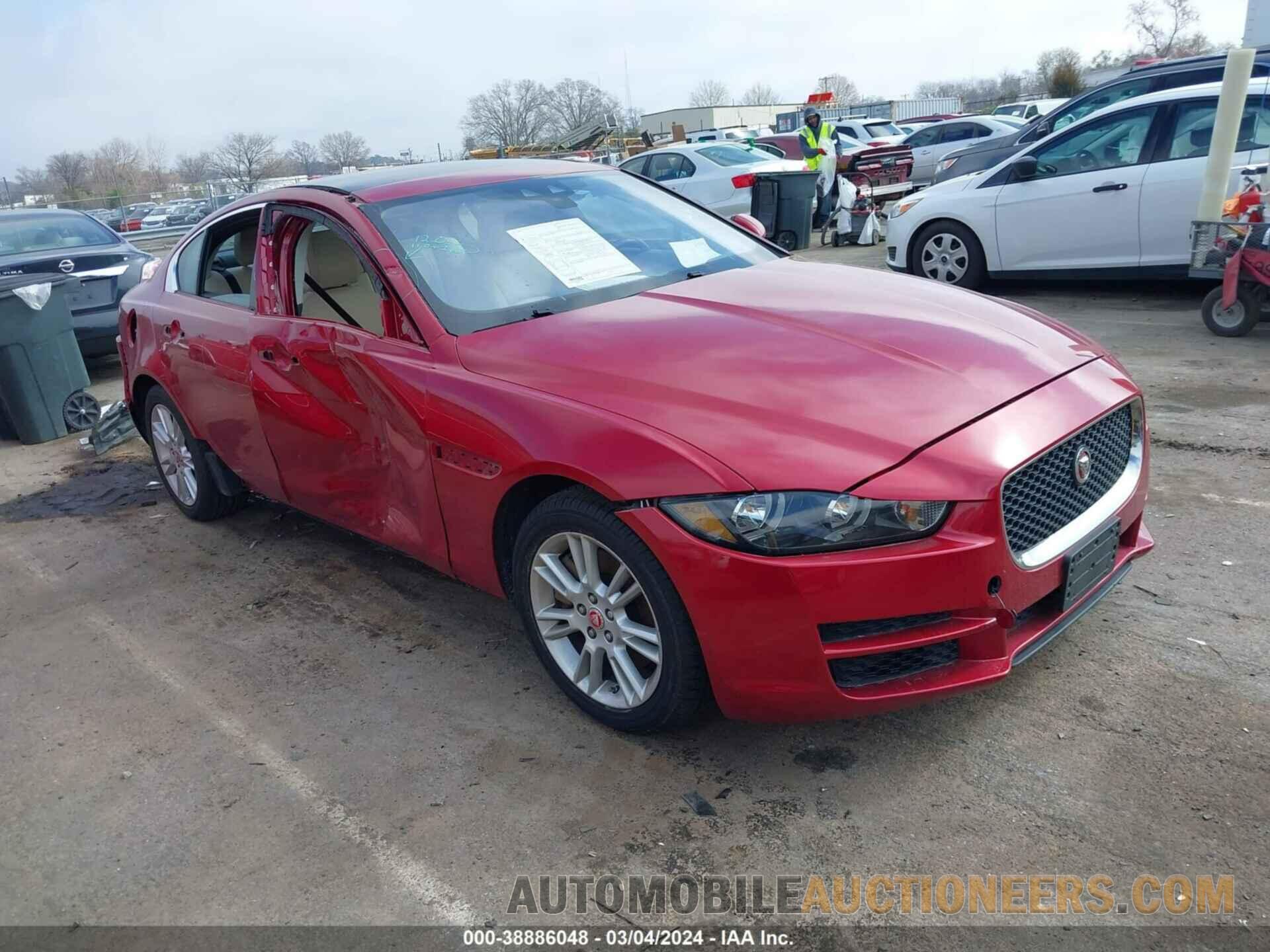 SAJAD4BG0HA971999 JAGUAR XE 2017