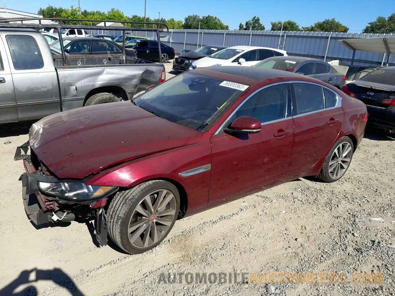 SAJAE4BG4HA958539 JAGUAR XE 2017