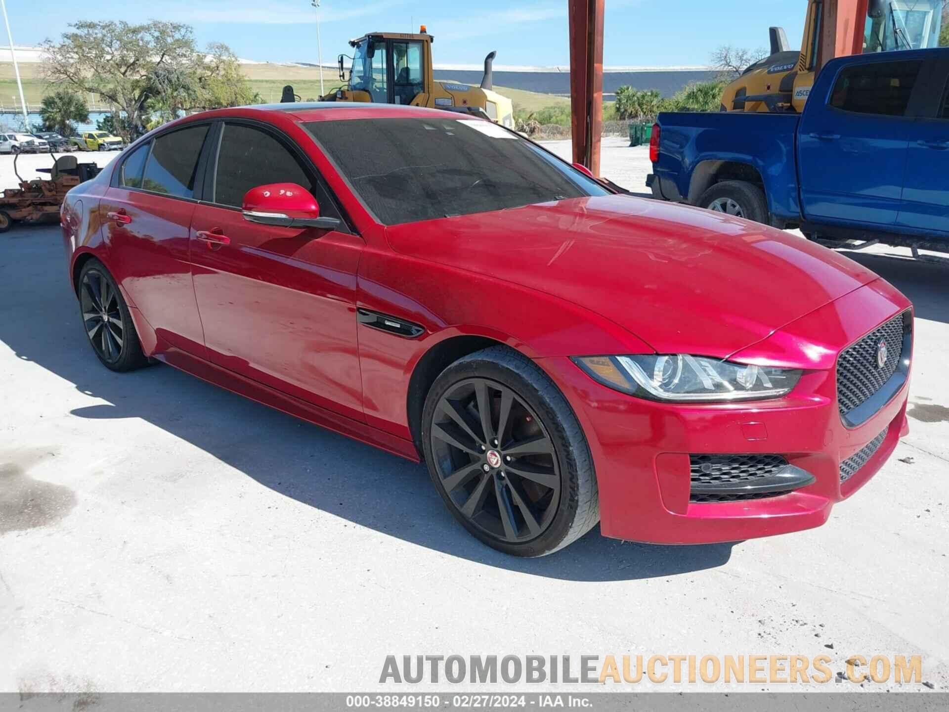 SAJAF4BV9HA960198 JAGUAR XE 2017