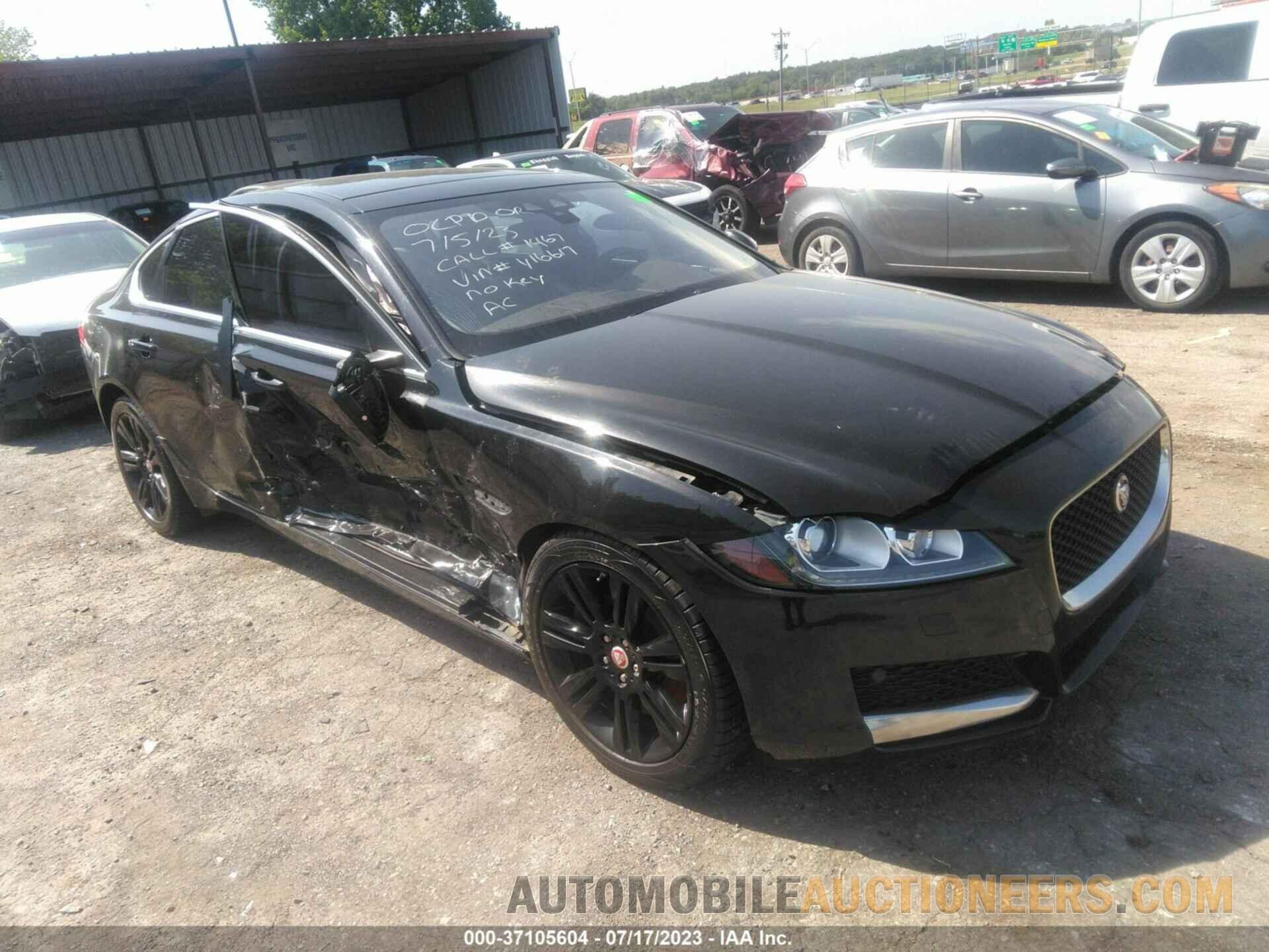 SAJBD4BV0GCY16617 JAGUAR XF 2016