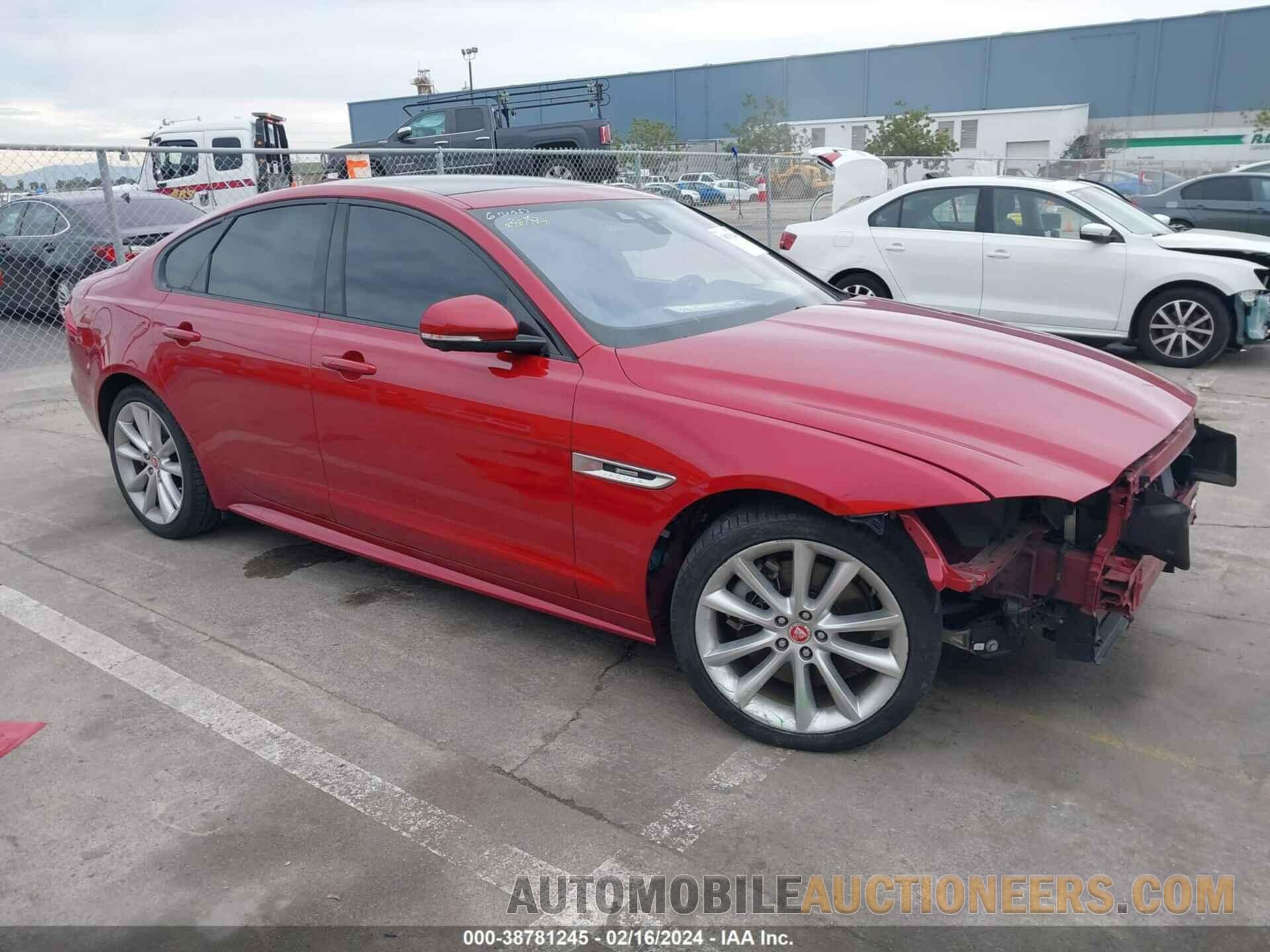 SAJBF4BV7GCY11215 JAGUAR XF 2016