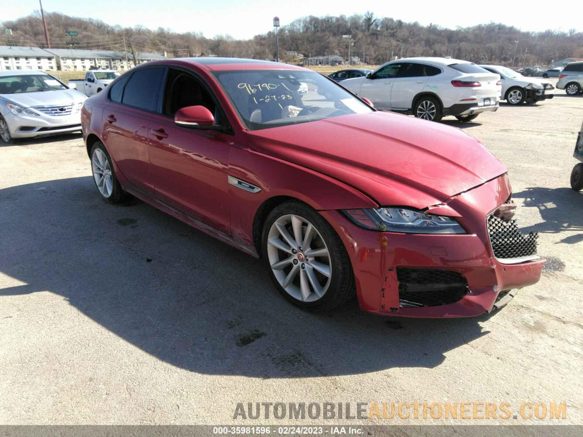 SAJBL4EV7JCY55307 JAGUAR XF 2018