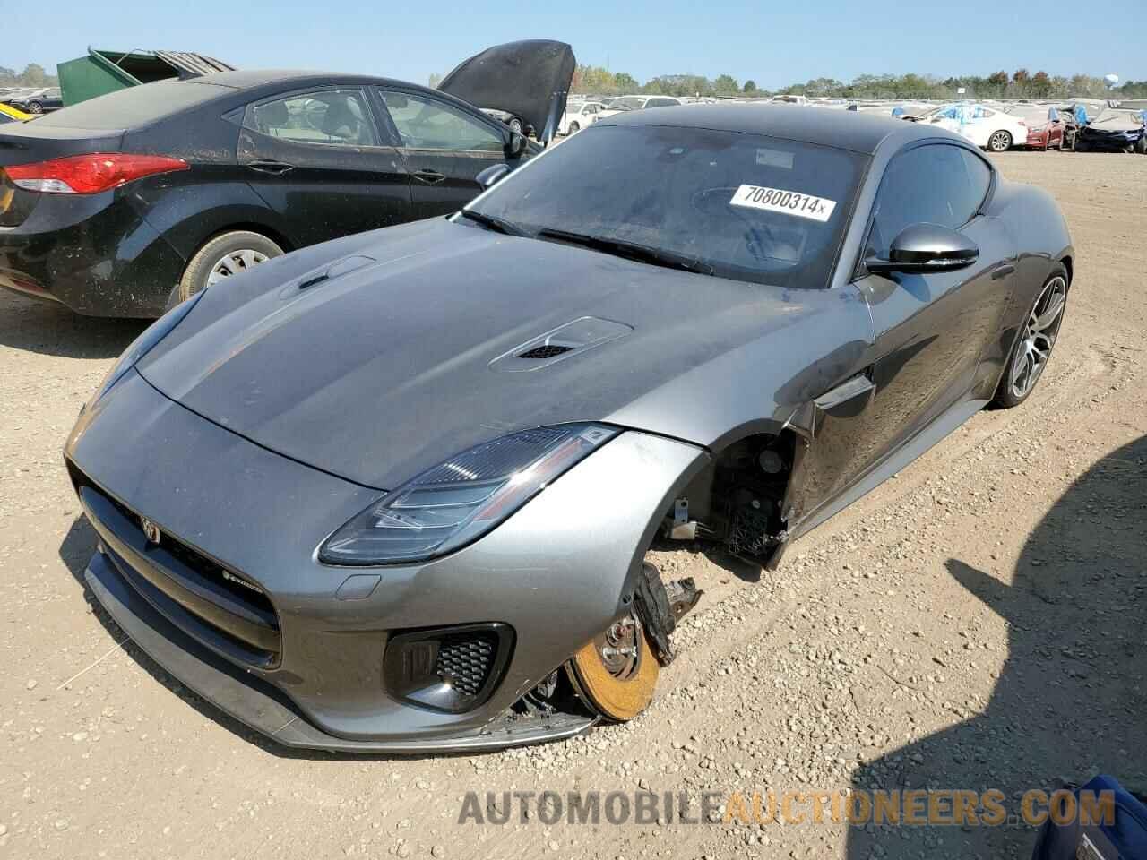 SAJD81FV9JCK47764 JAGUAR F-TYPE 2018