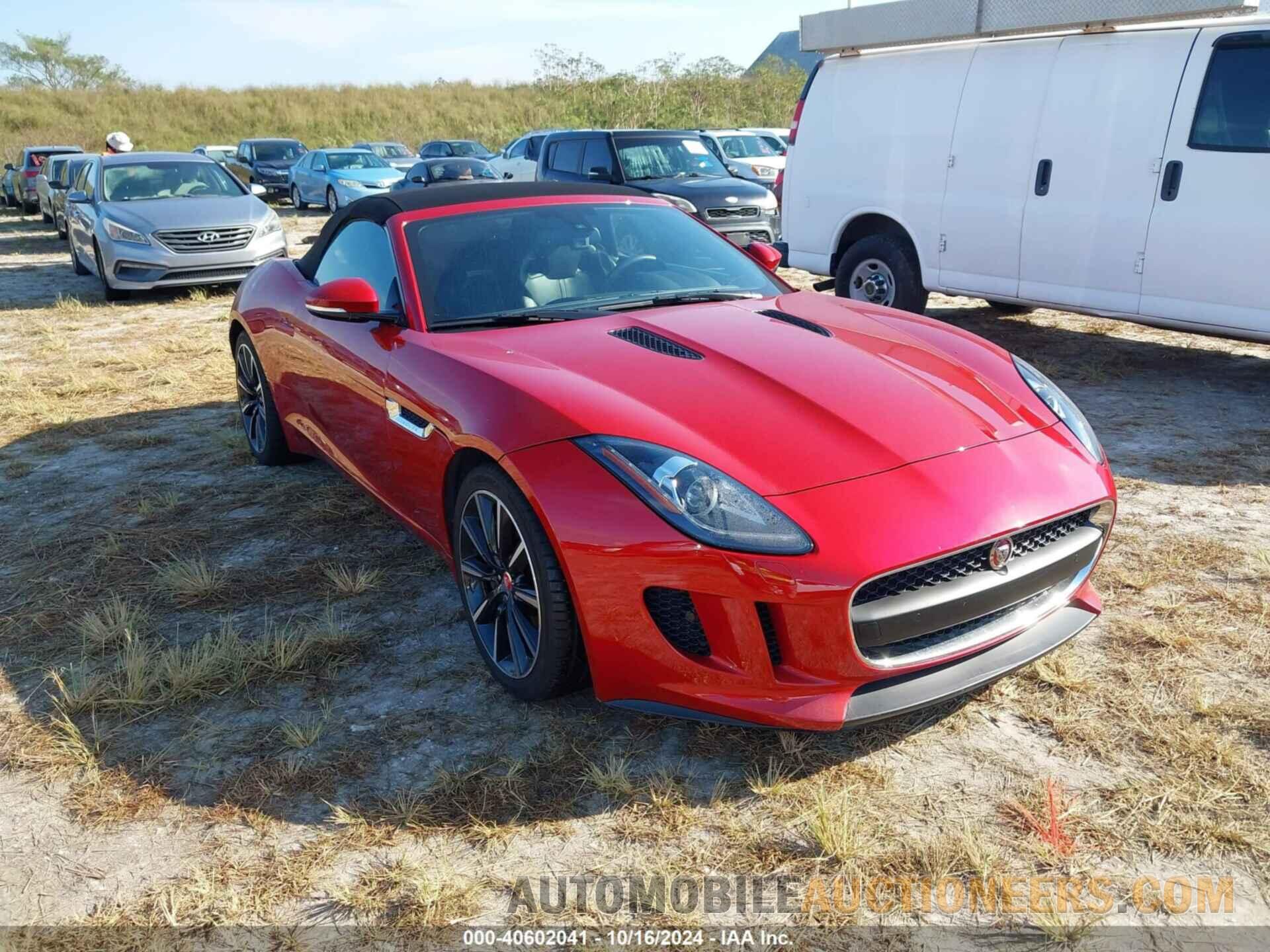 SAJWA6ET7G8K30063 JAGUAR F-TYPE 2016