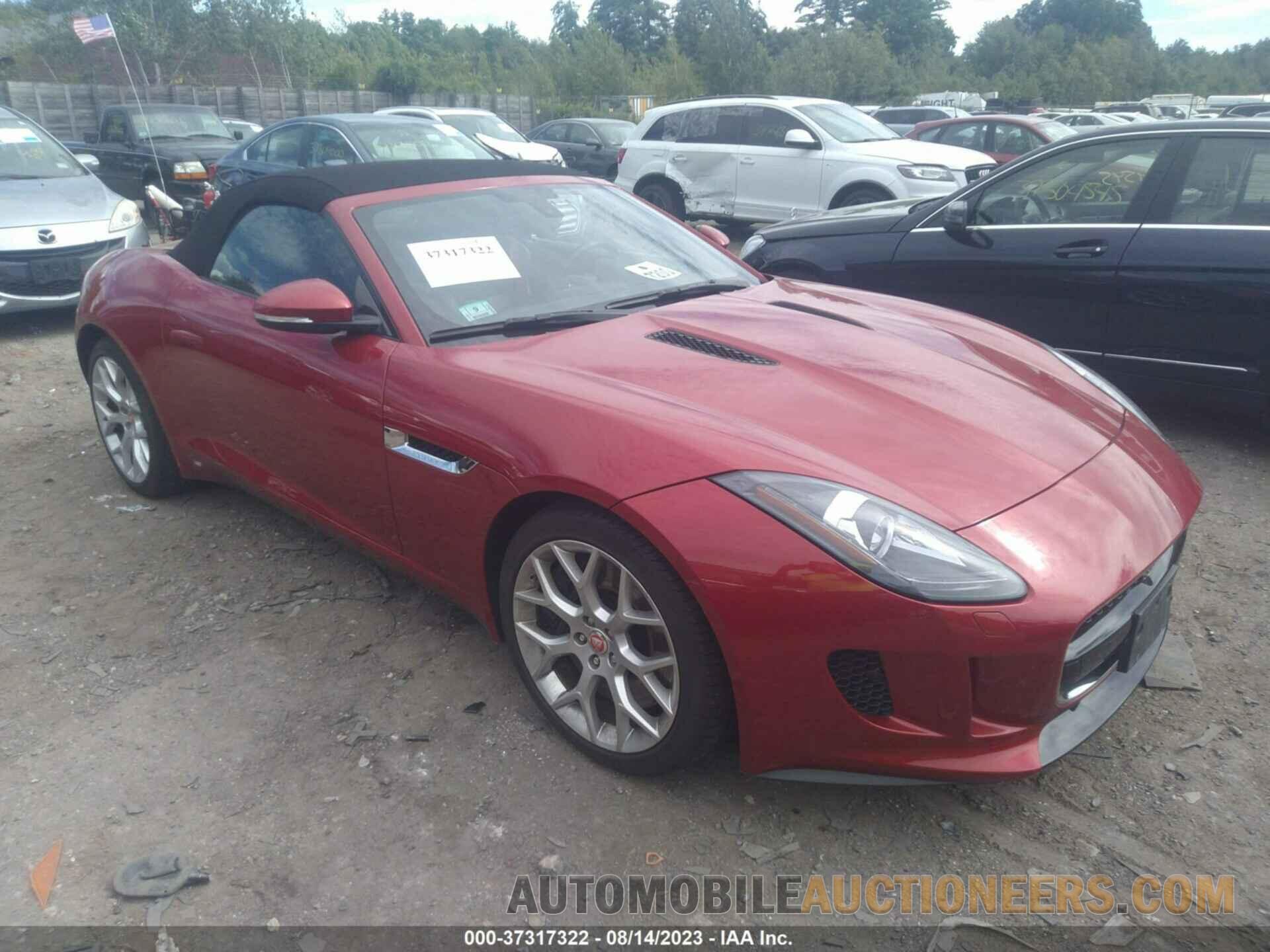 SAJWB6FC3G8K20688 JAGUAR F-TYPE 2016