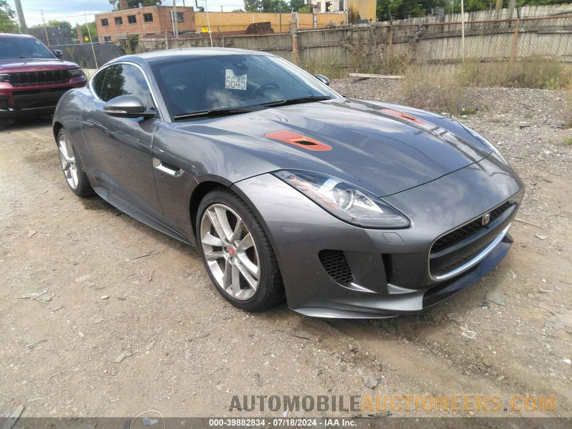 SAJWJ6BV1G8K33093 JAGUAR F-TYPE 2016