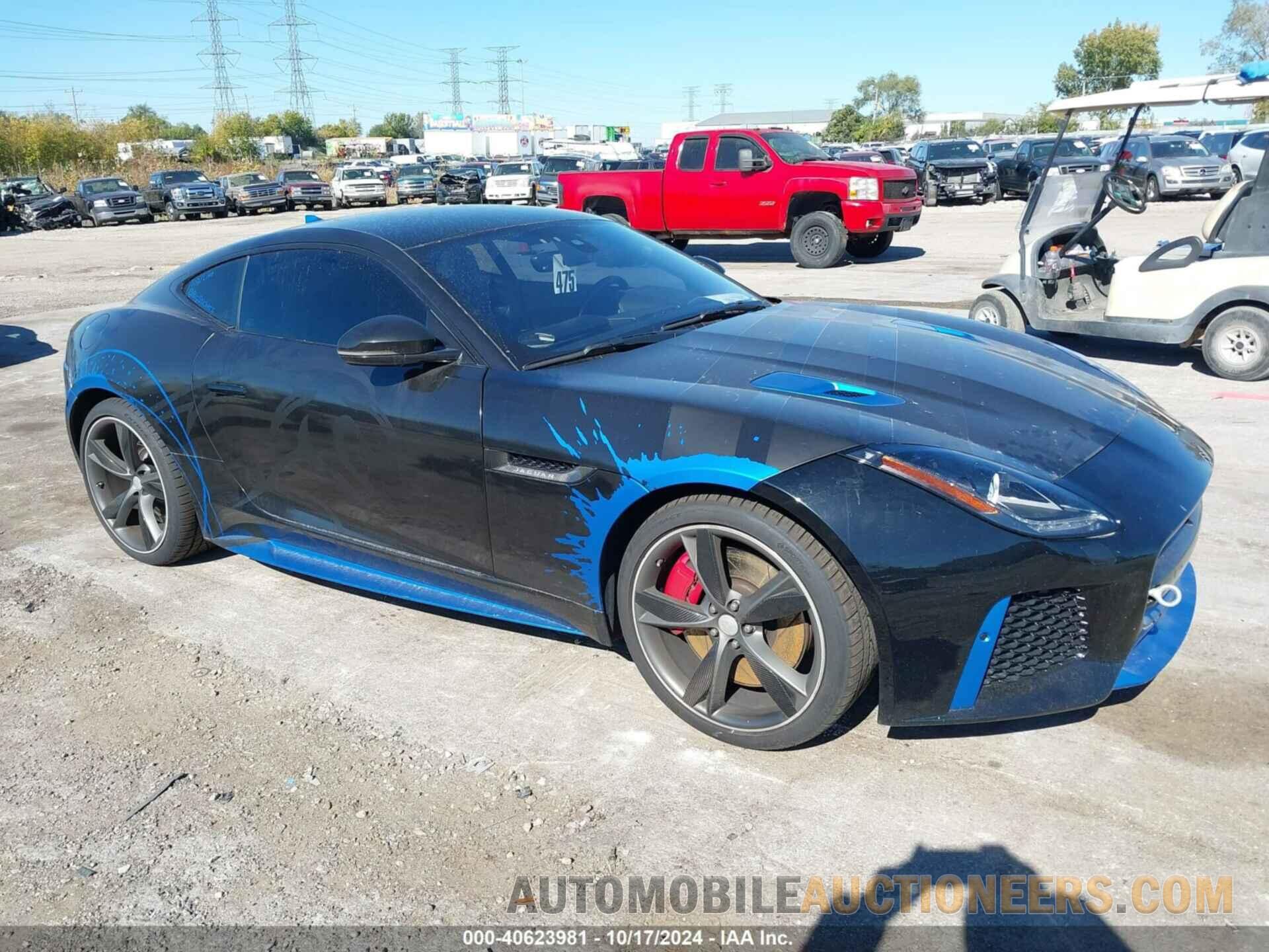 SAJWJ6DL6HMK44787 JAGUAR F-TYPE 2017