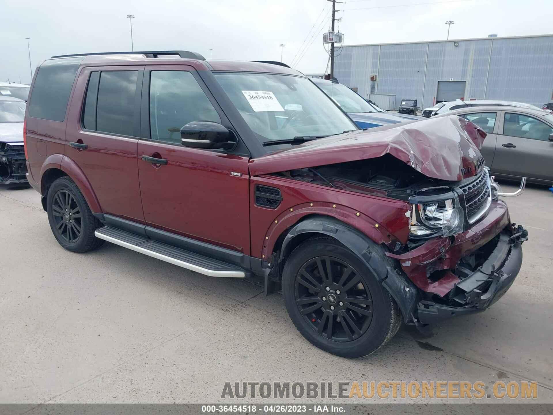 SALAG2V65GA787226 LAND ROVER LR4 2016