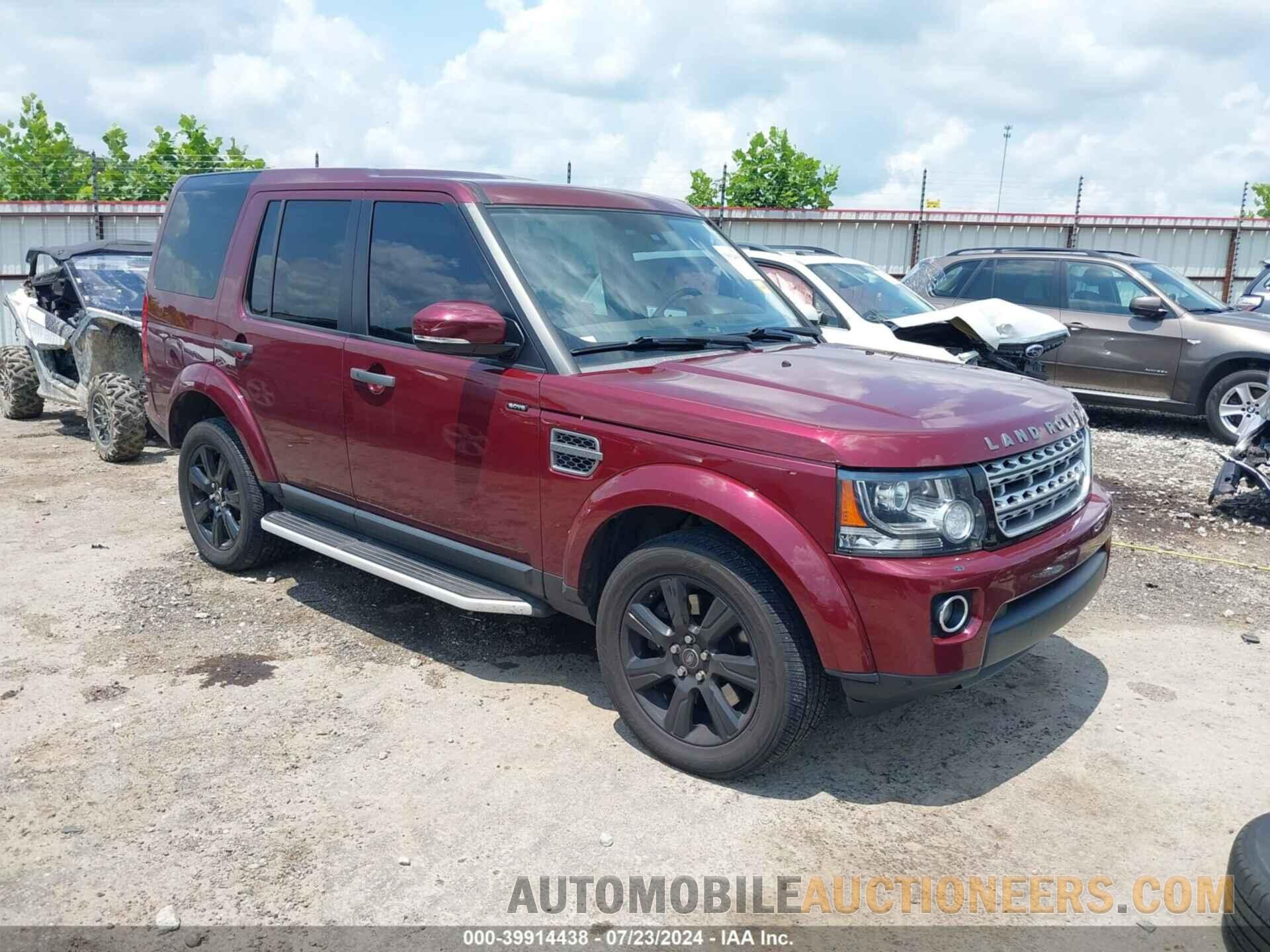 SALAG2V65GA792958 LAND ROVER LR4 2016