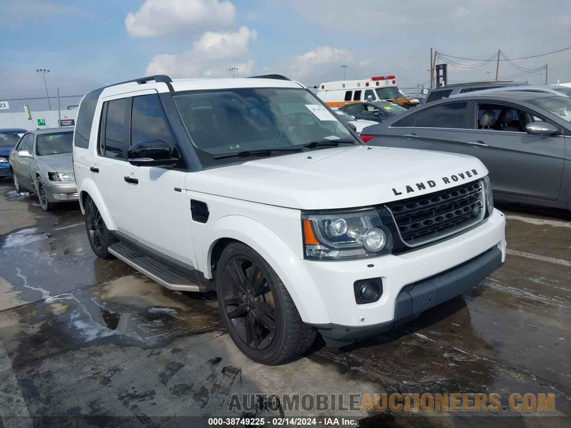 SALAG2V66GA805295 LAND ROVER LR4 2016