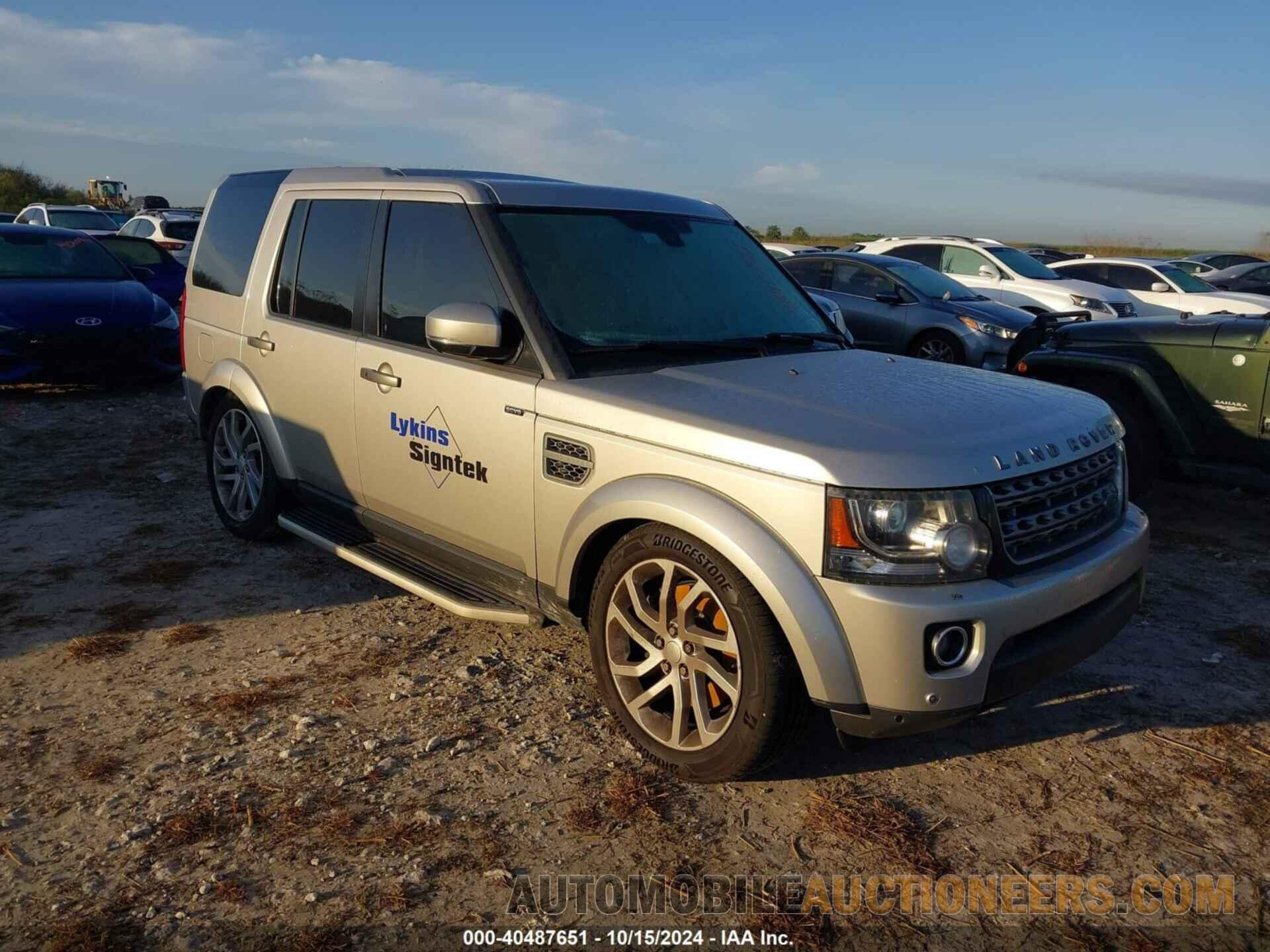 SALAG2V67GA828021 LAND ROVER LR4 2016