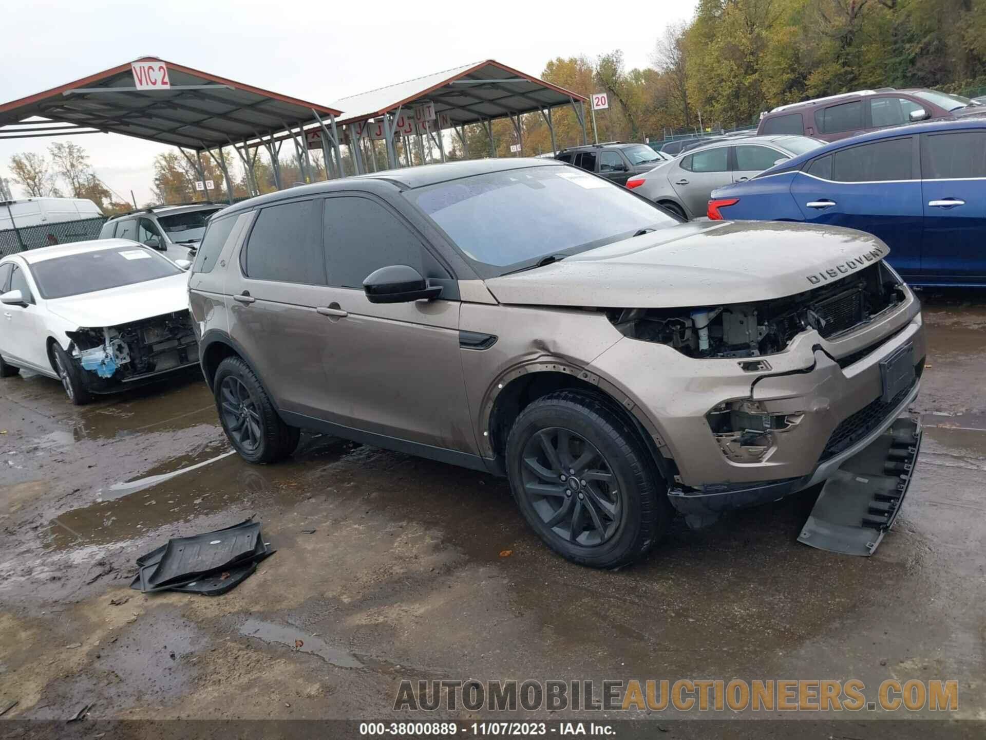 SALCP2BG0HH682575 LAND ROVER DISCOVERY SPORT 2017