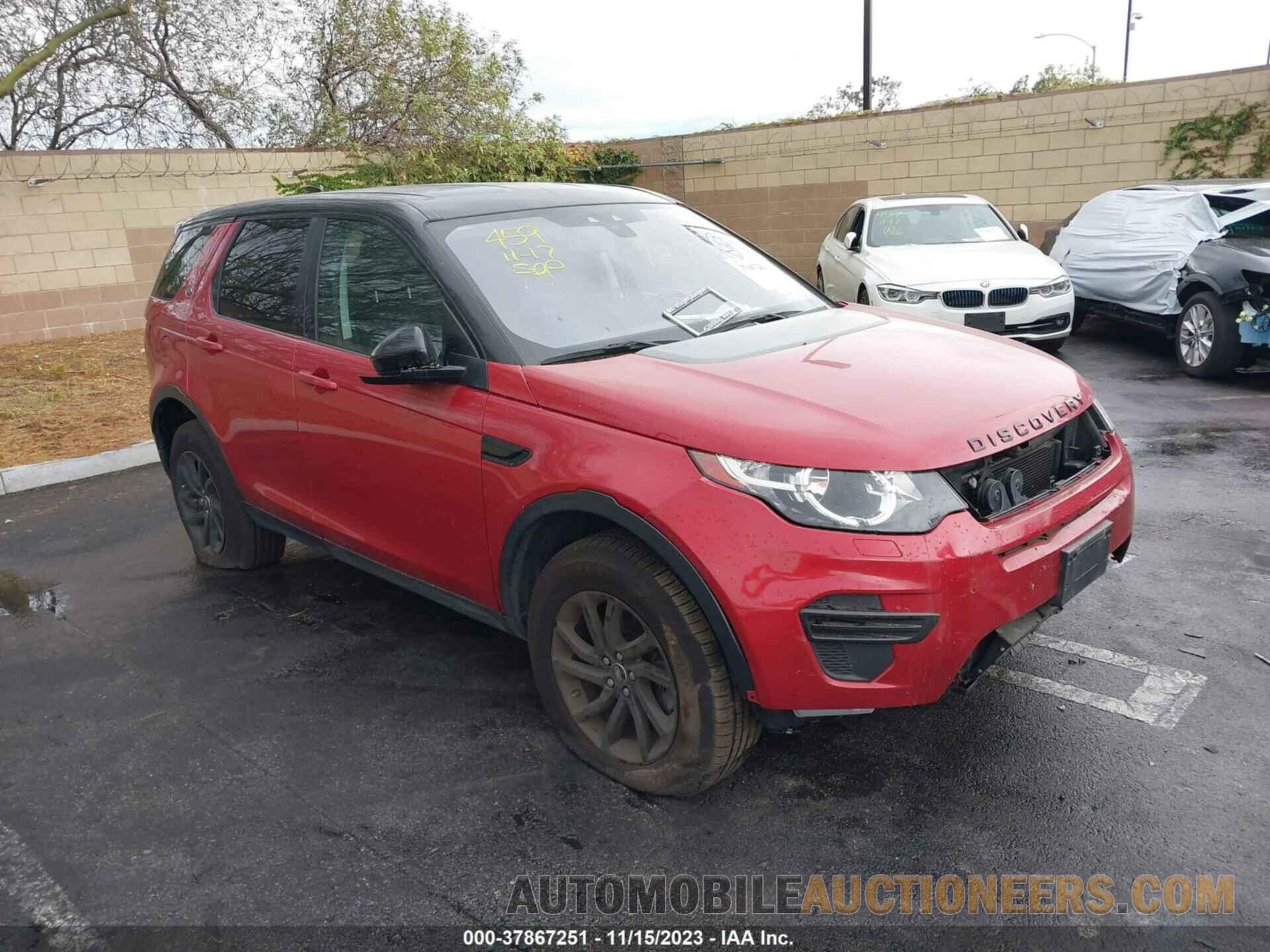 SALCP2BG1HH698722 LAND ROVER DISCOVERY SPORT 2017