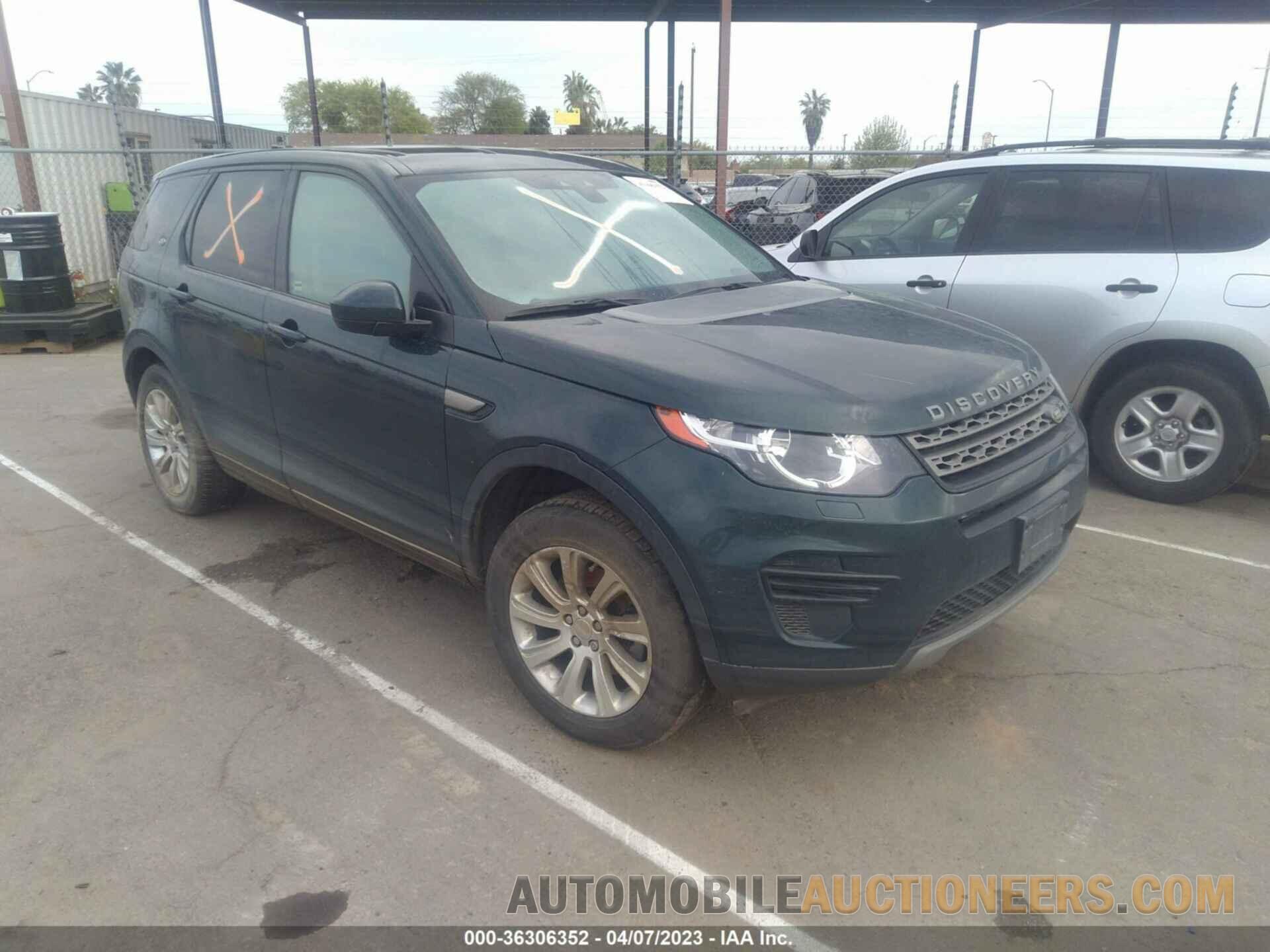 SALCP2BG2GH600067 LAND ROVER DISCOVERY SPORT 2016