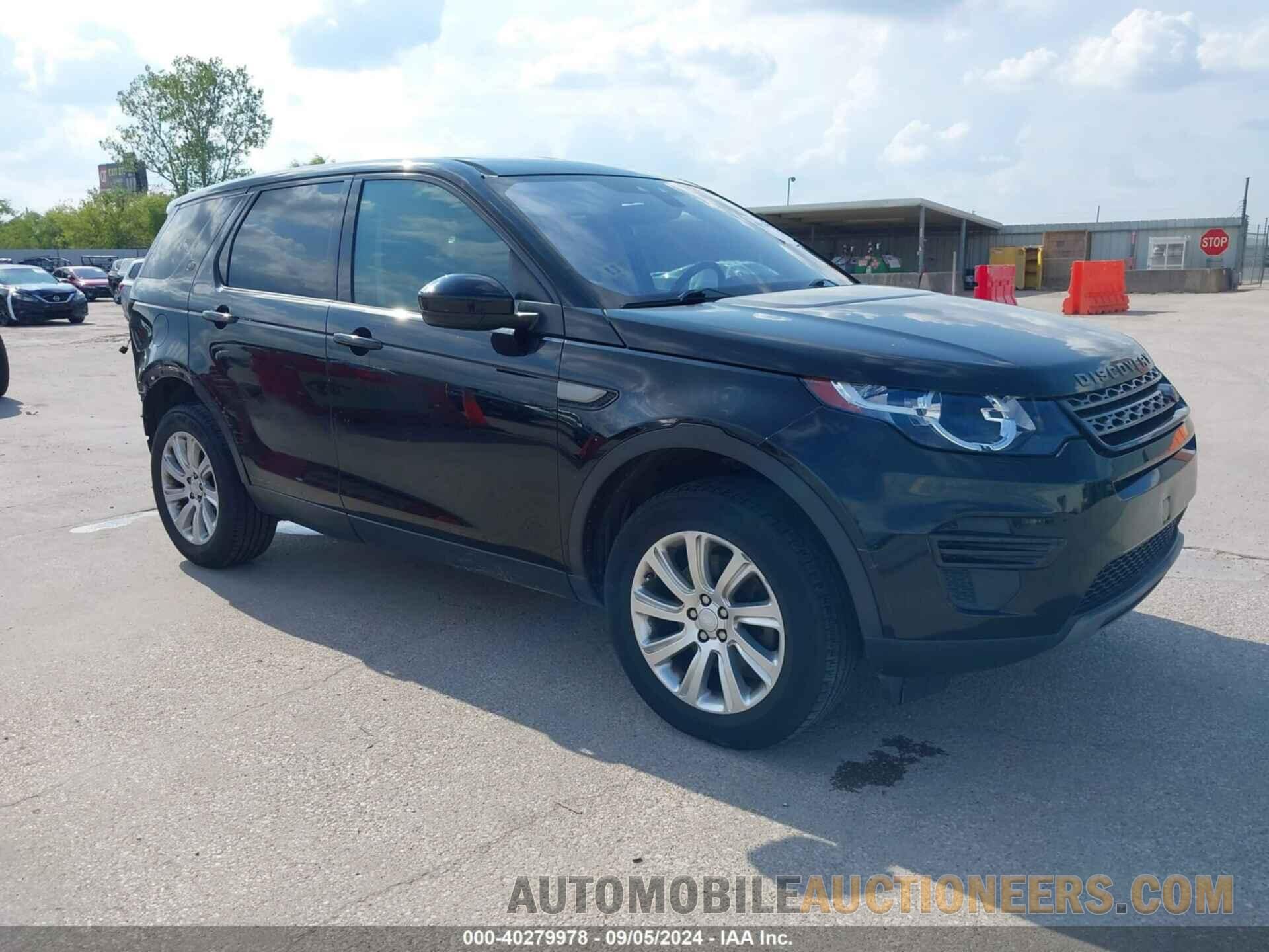 SALCP2BG2HH682030 LAND ROVER DISCOVERY SPORT 2017