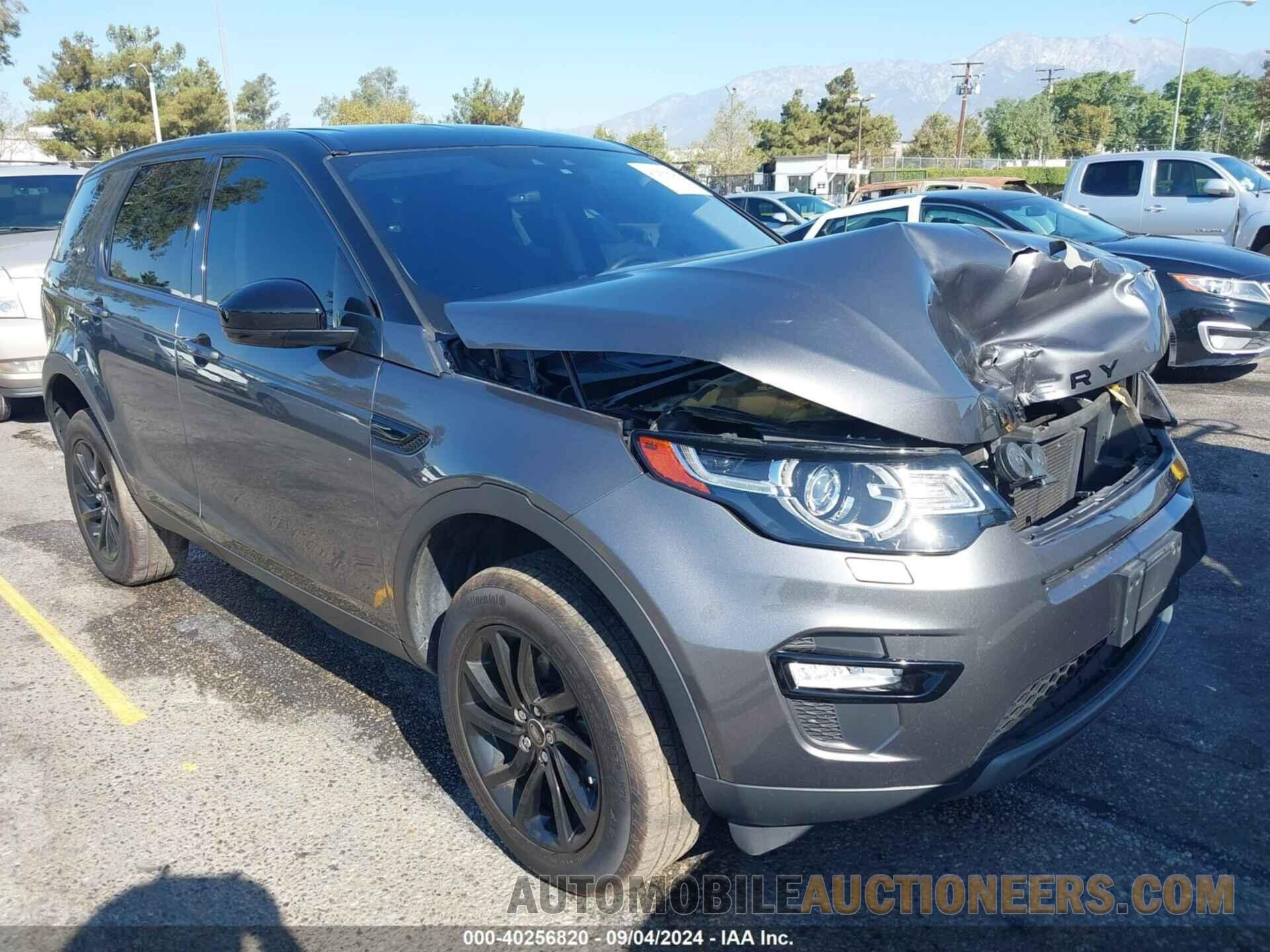 SALCP2BG3HH661834 LAND ROVER DISCOVERY SPORT 2017