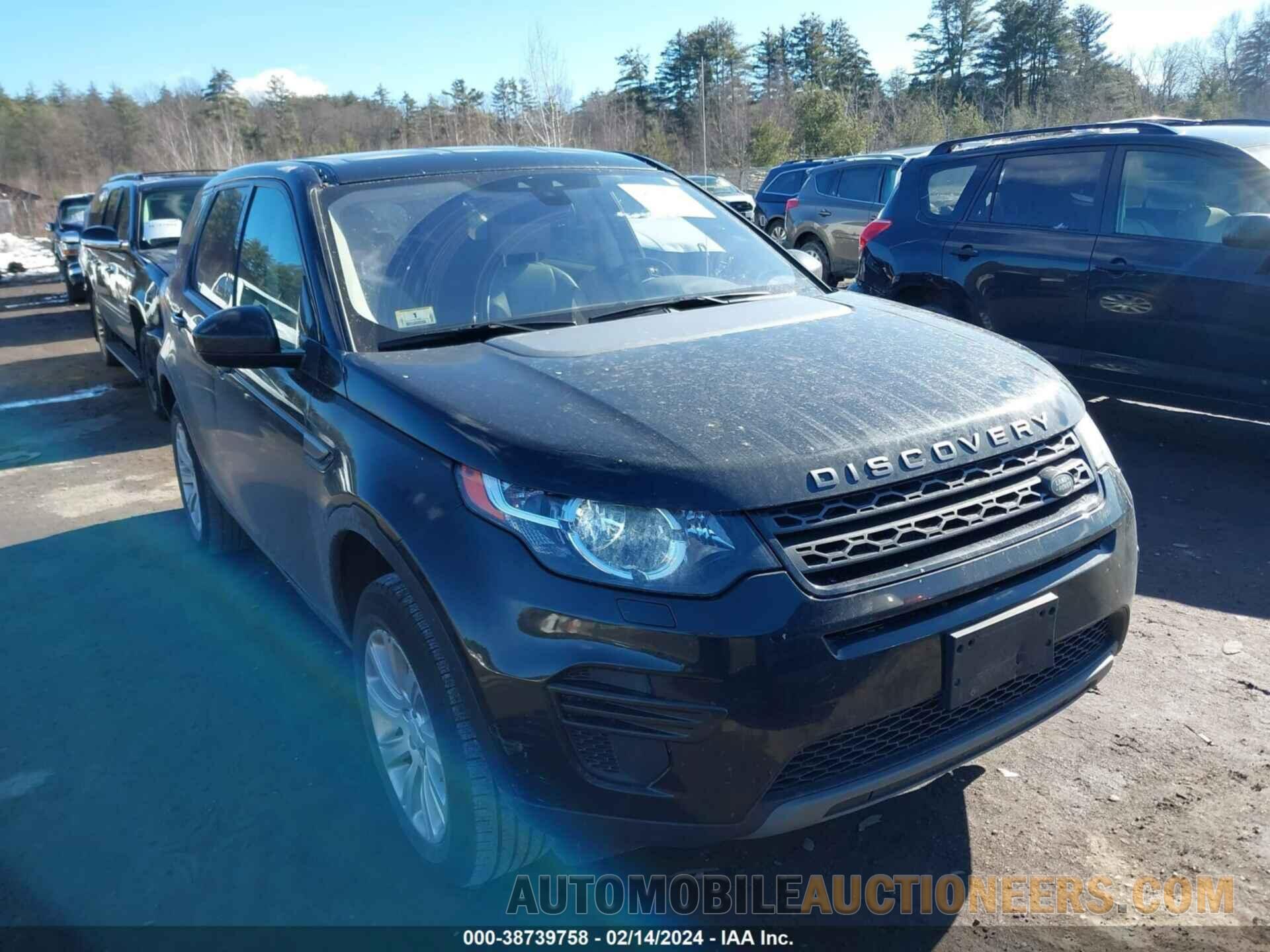 SALCP2BG3HH663485 LAND ROVER DISCOVERY SPORT 2017