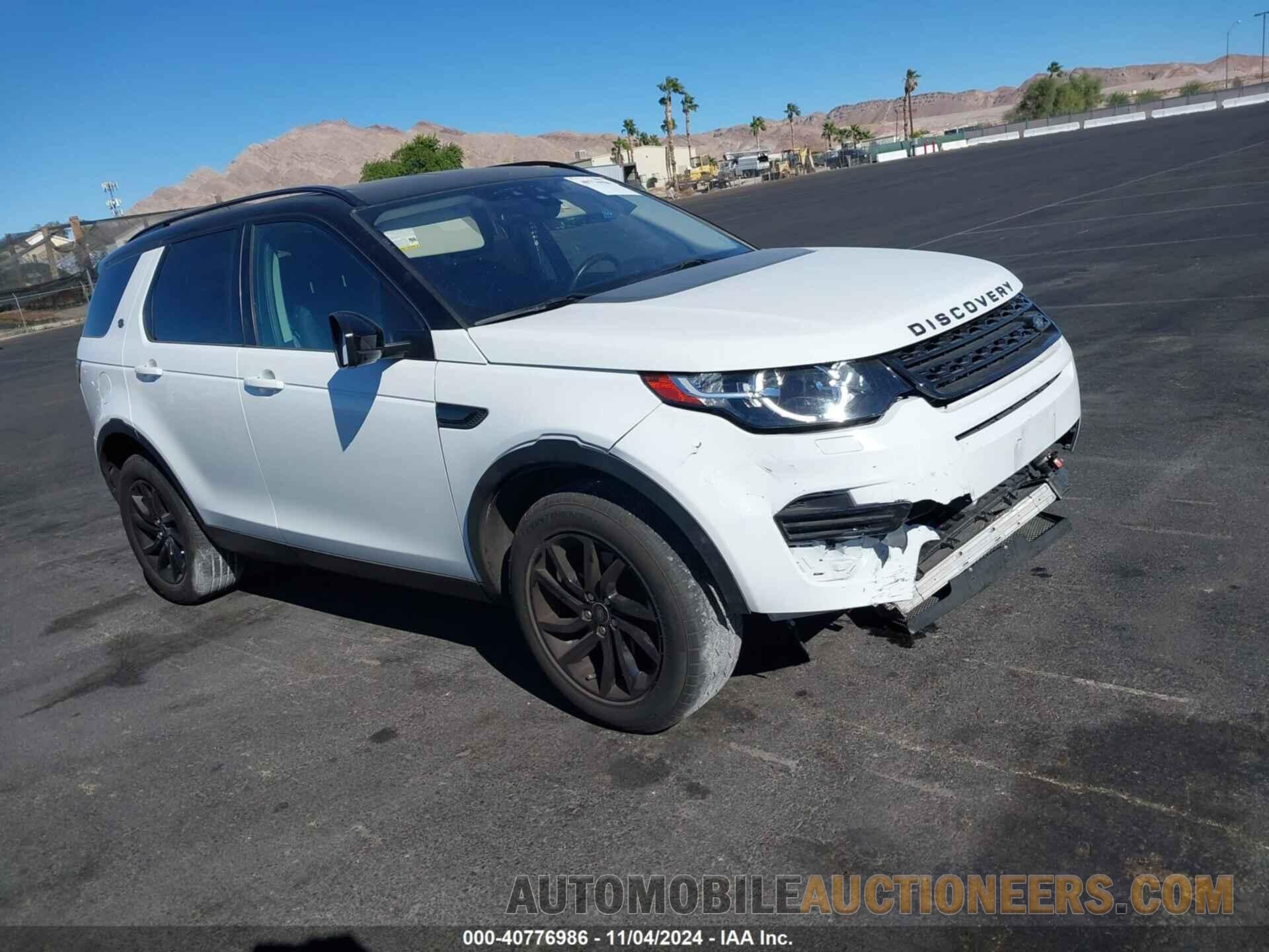 SALCP2BG3HH689438 LAND ROVER DISCOVERY SPORT 2017