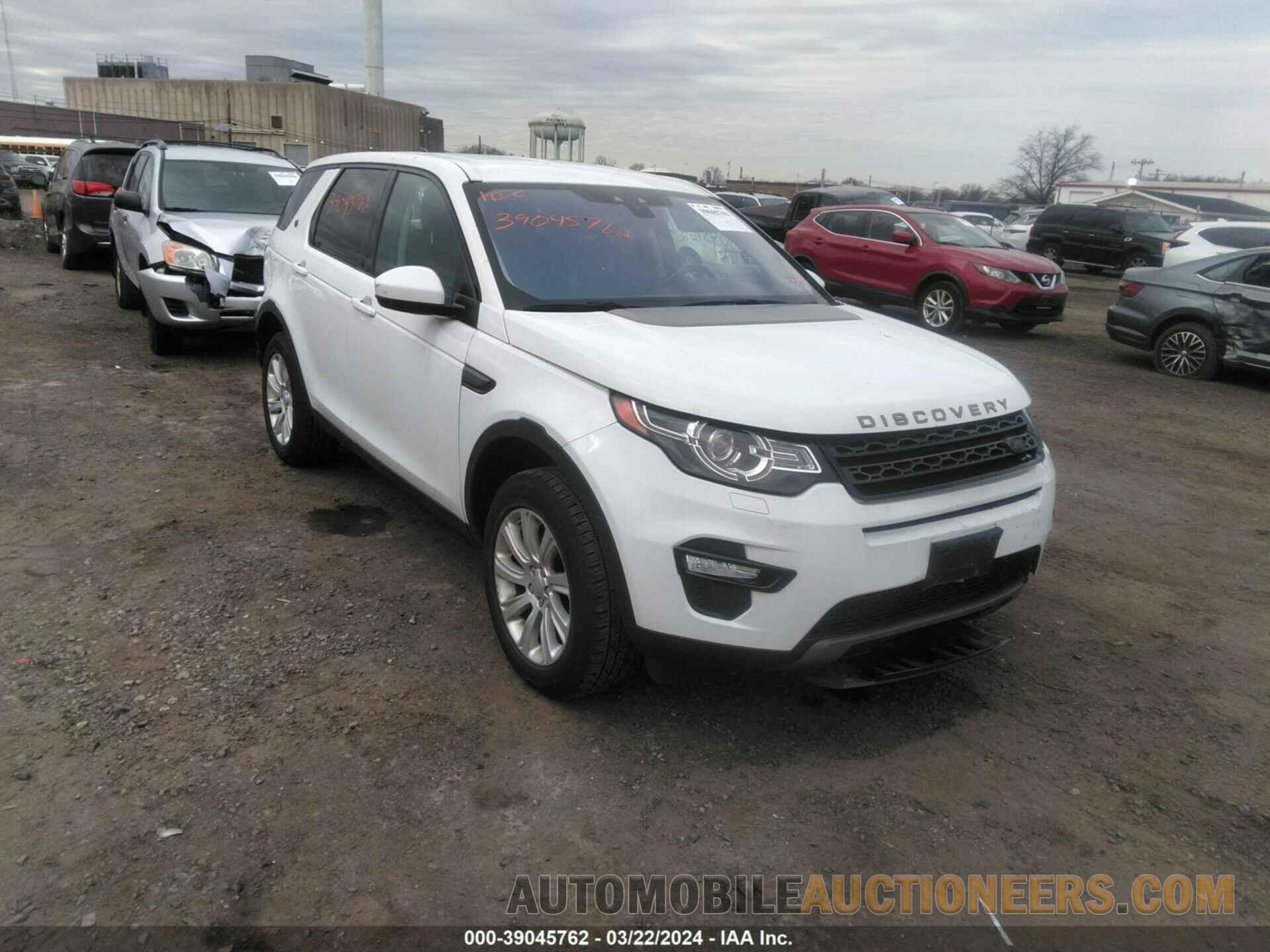 SALCP2BG3HH696275 LAND ROVER DISCOVERY SPORT 2017