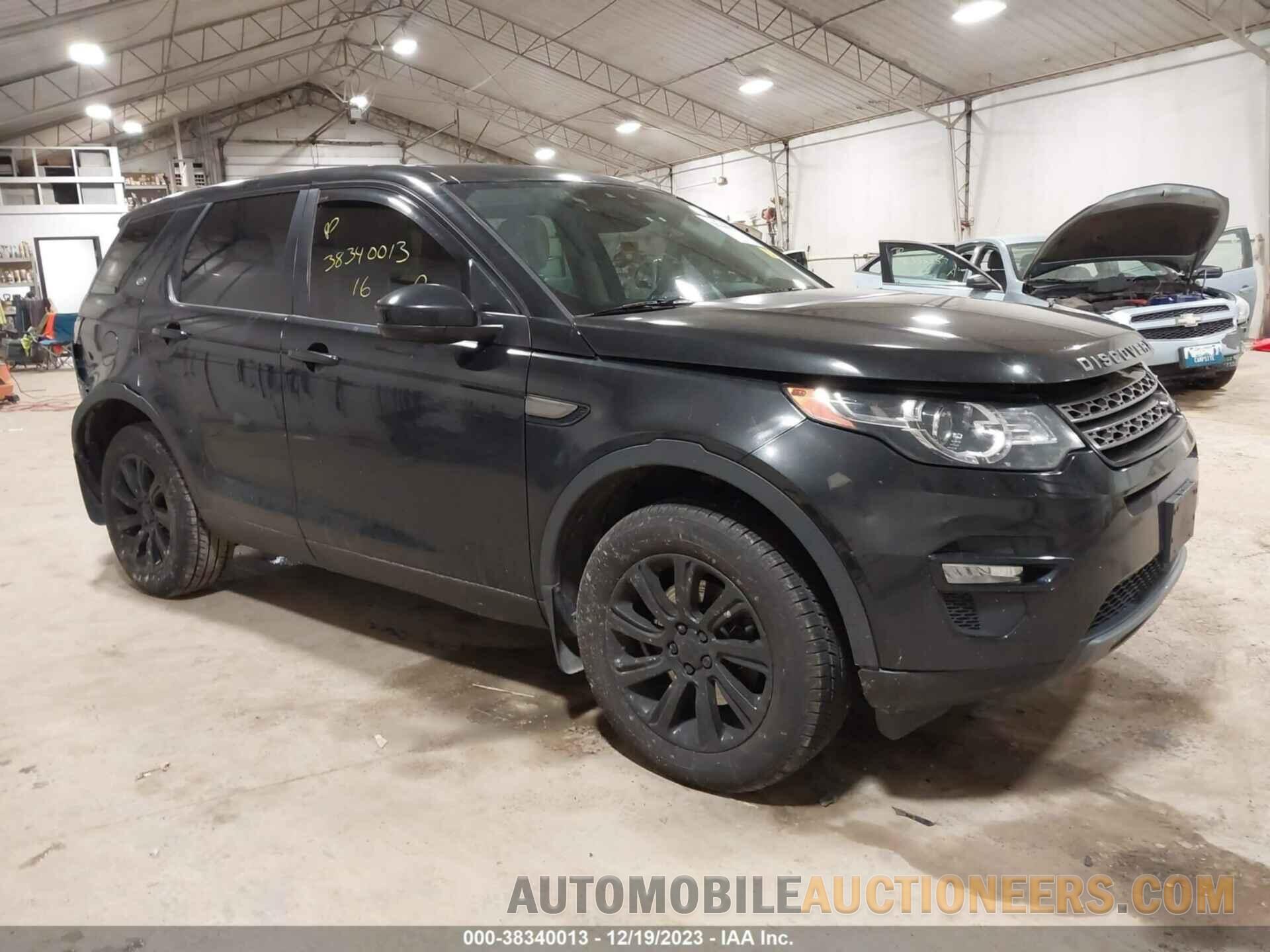 SALCP2BG4GH573860 LAND ROVER DISCOVERY SPORT 2016