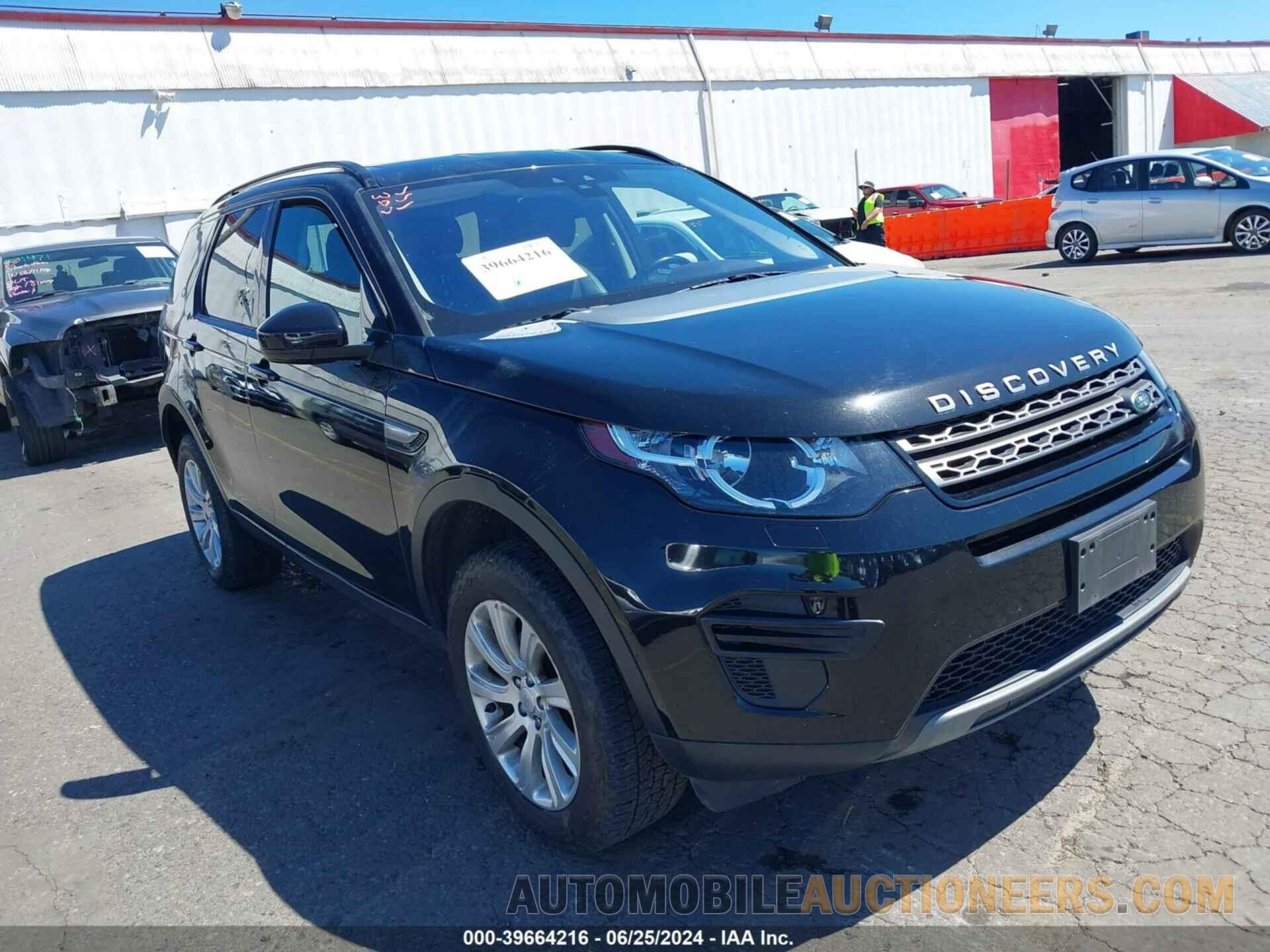 SALCP2BG5HH653220 LAND ROVER DISCOVERY SPORT 2017