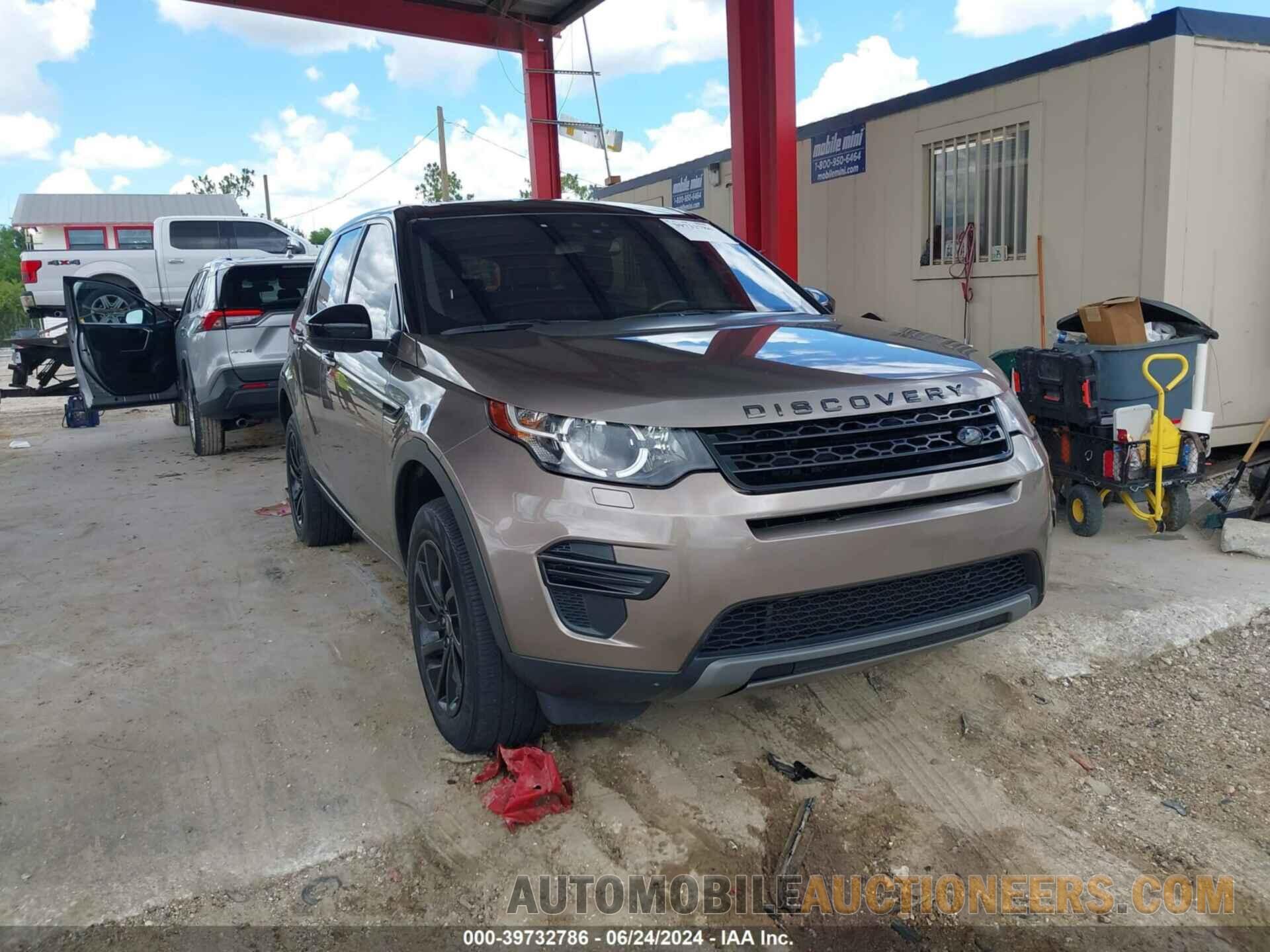 SALCP2BG5HH667344 LAND ROVER DISCOVERY SPORT 2017