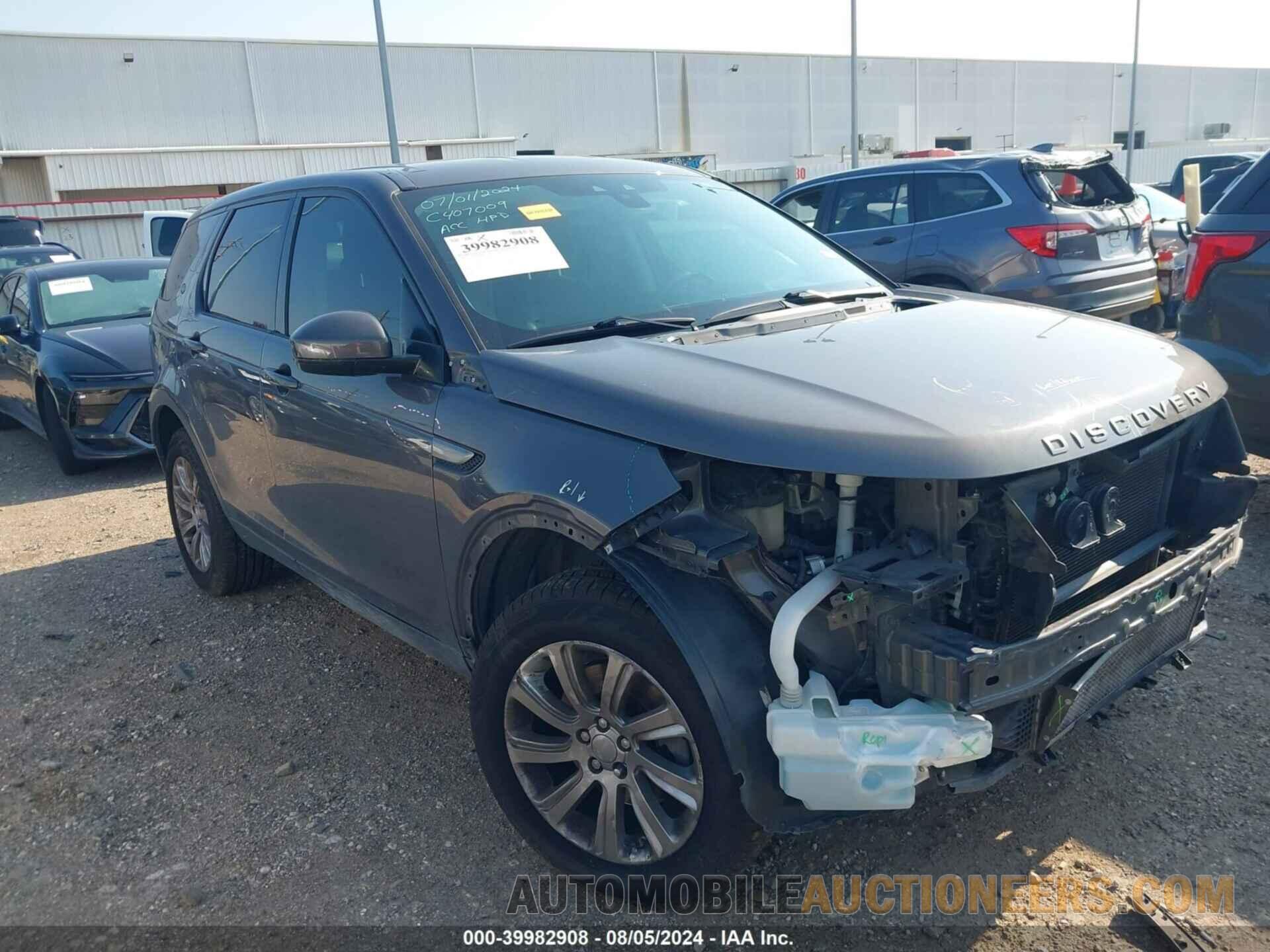 SALCP2BG7GH590071 LAND ROVER DISCOVERY SPORT 2016