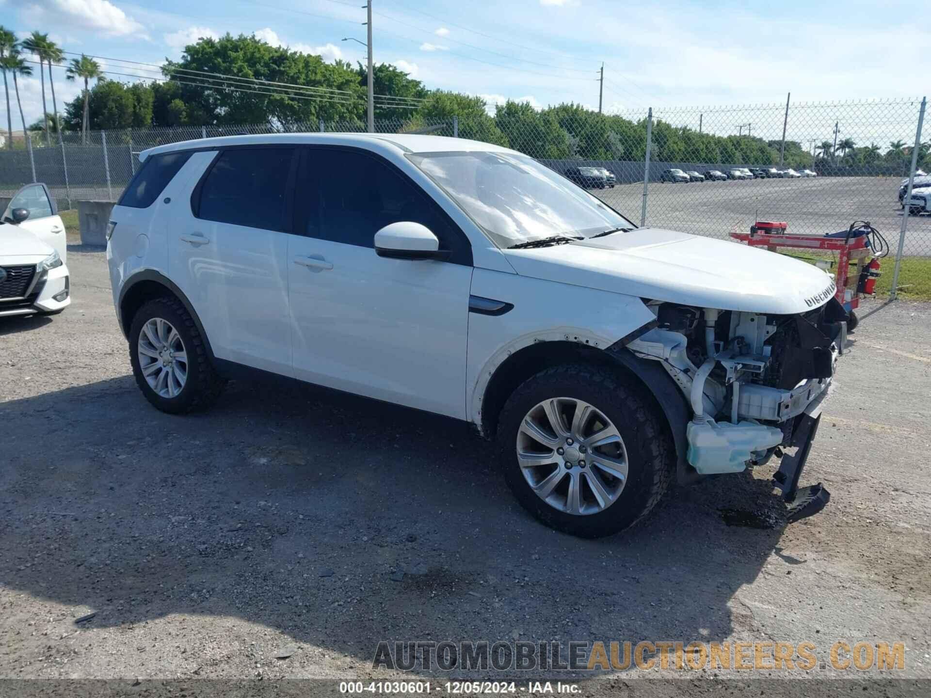 SALCP2BG7HH662307 LAND ROVER DISCOVERY SPORT 2017