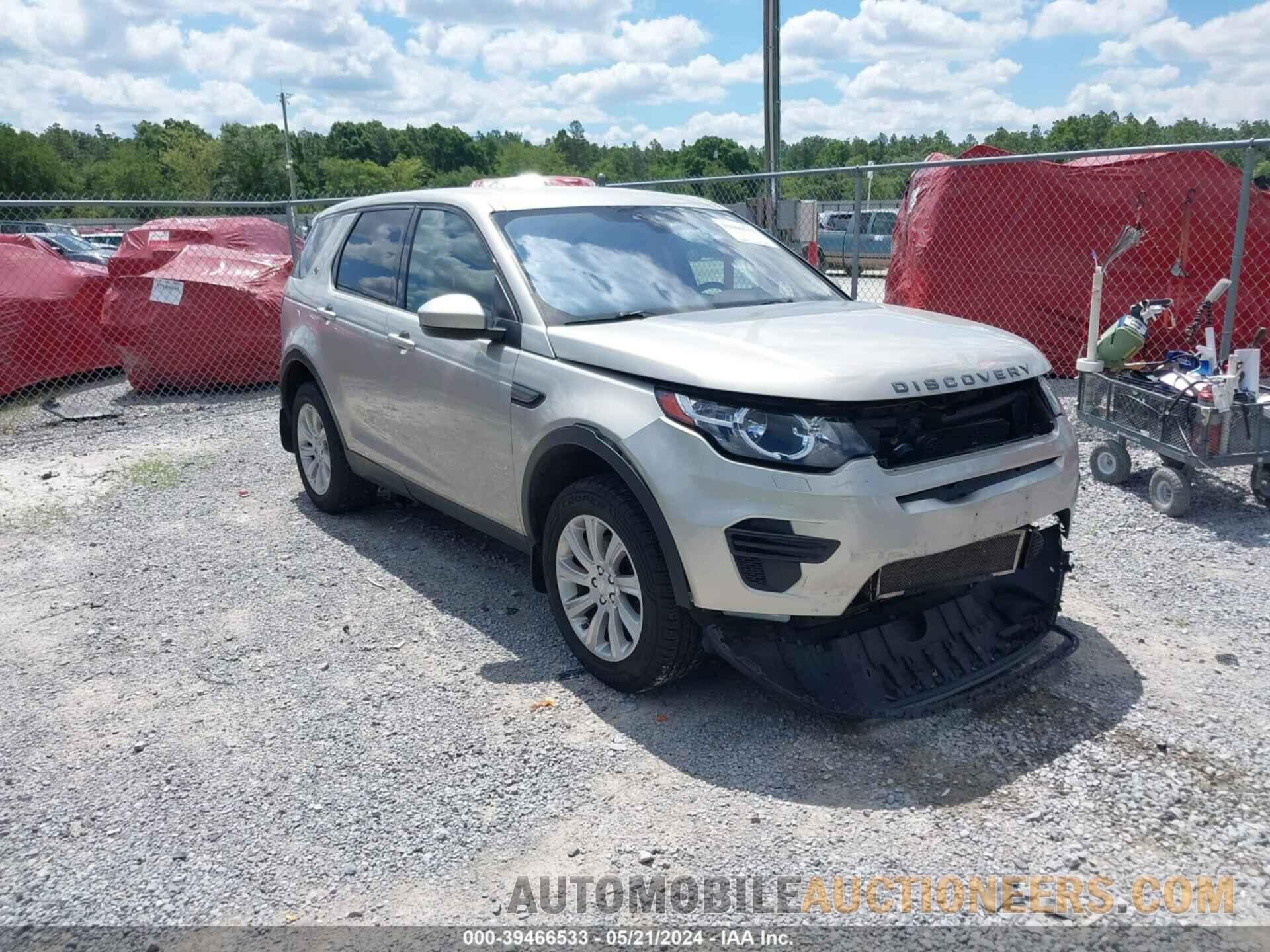 SALCP2BG7HH687899 LAND ROVER DISCOVERY SPORT 2017