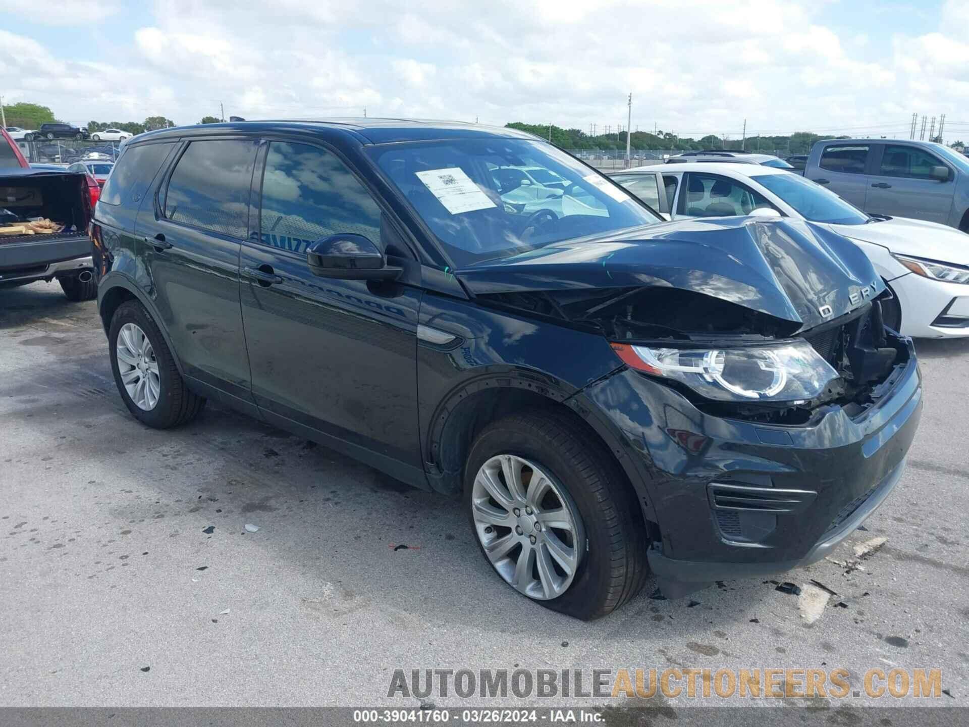 SALCP2BG8HH642096 LAND ROVER DISCOVERY SPORT 2017