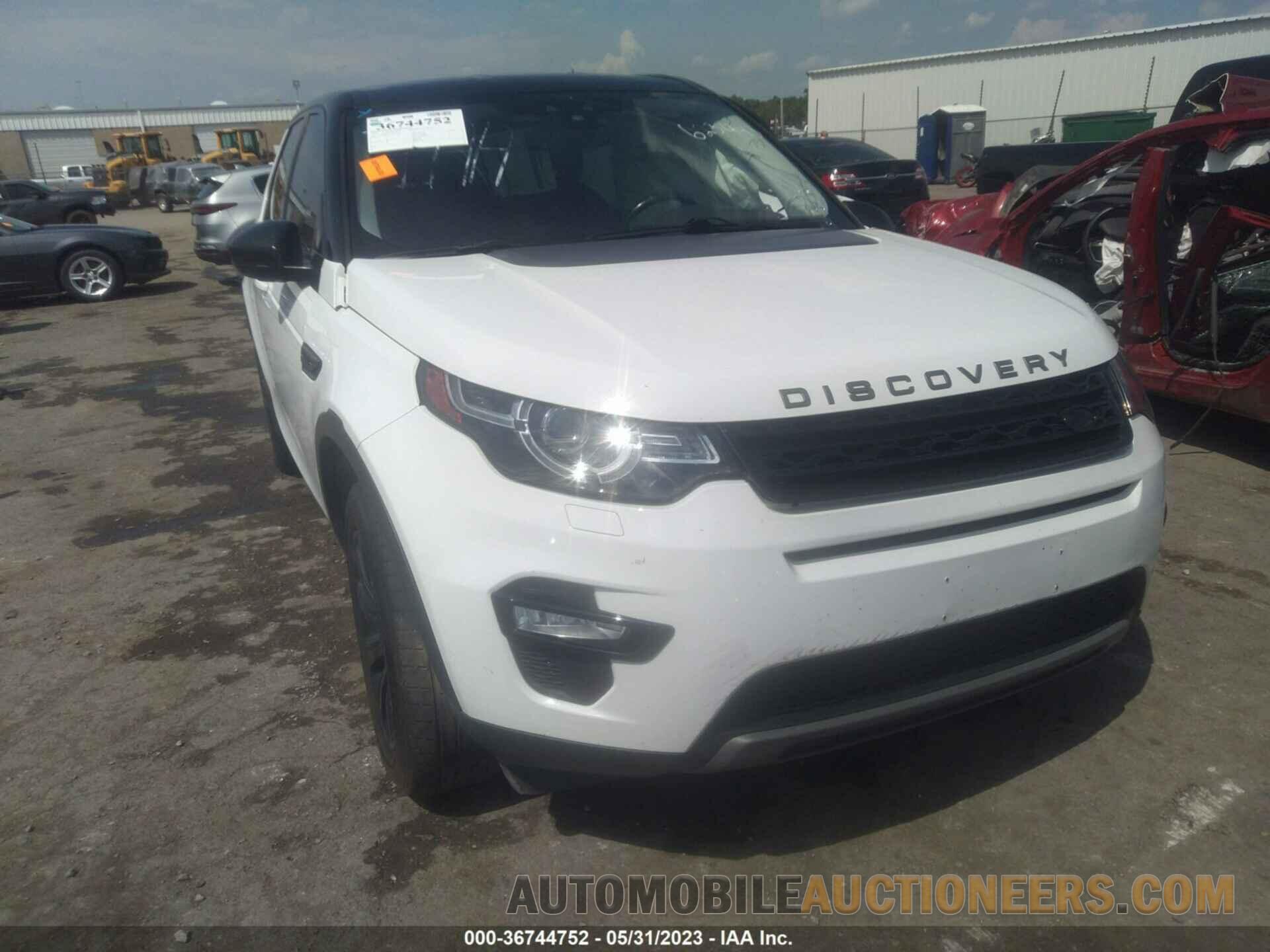 SALCP2BG9GH623443 LAND ROVER DISCOVERY SPORT 2016